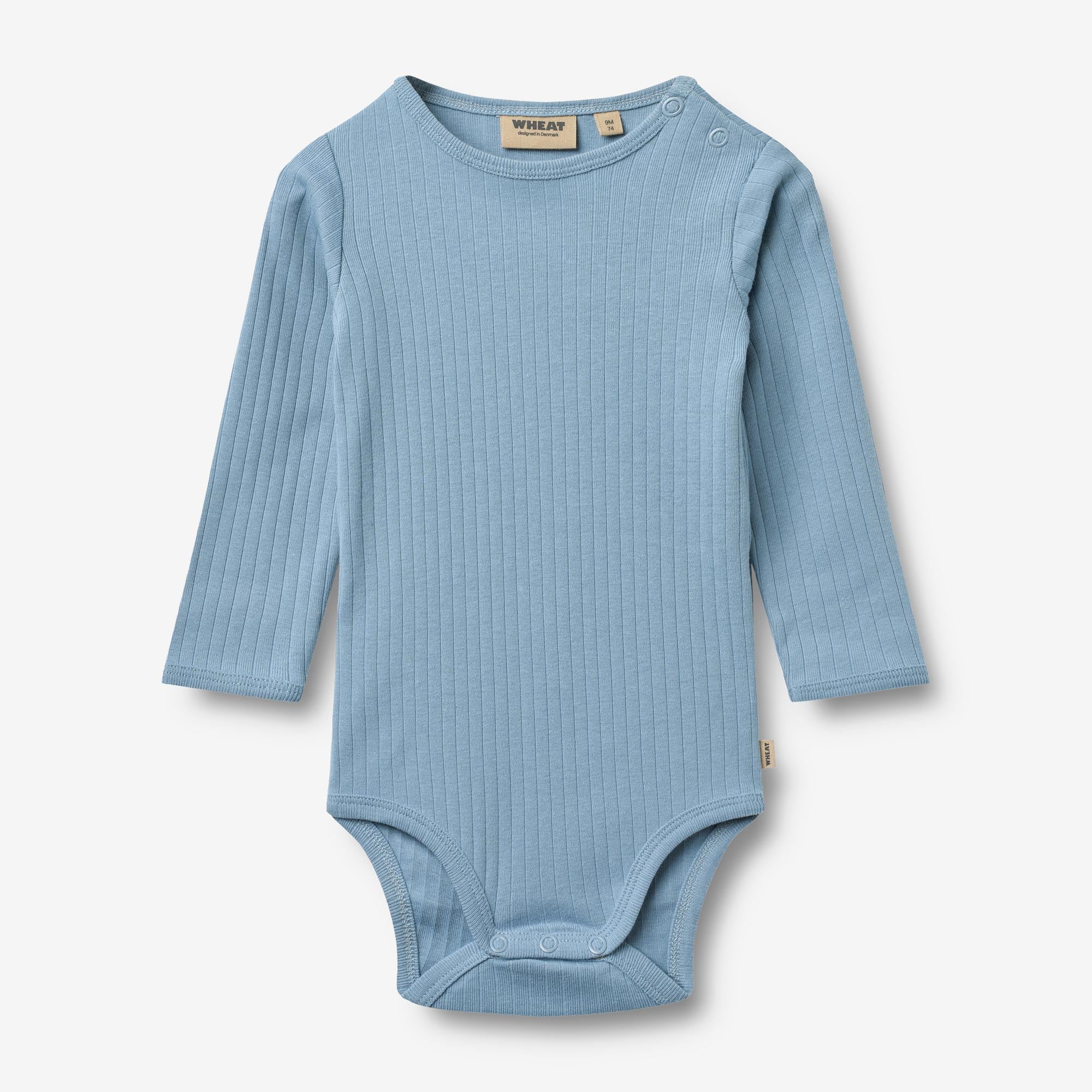 Body L/S Berti - faded denim