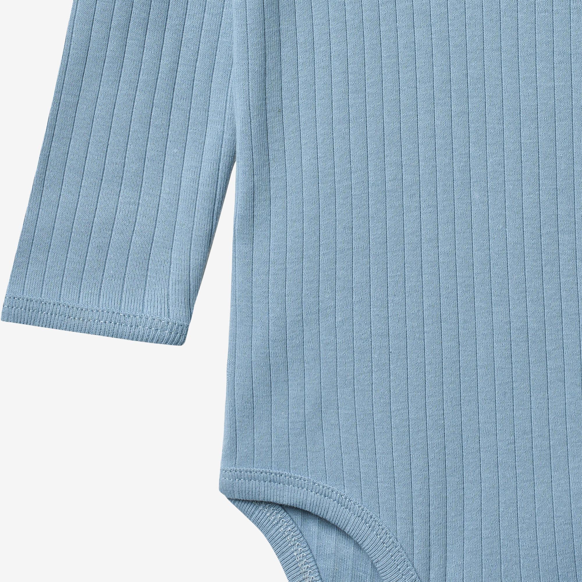 Body L/S Berti - faded denim - Image 3