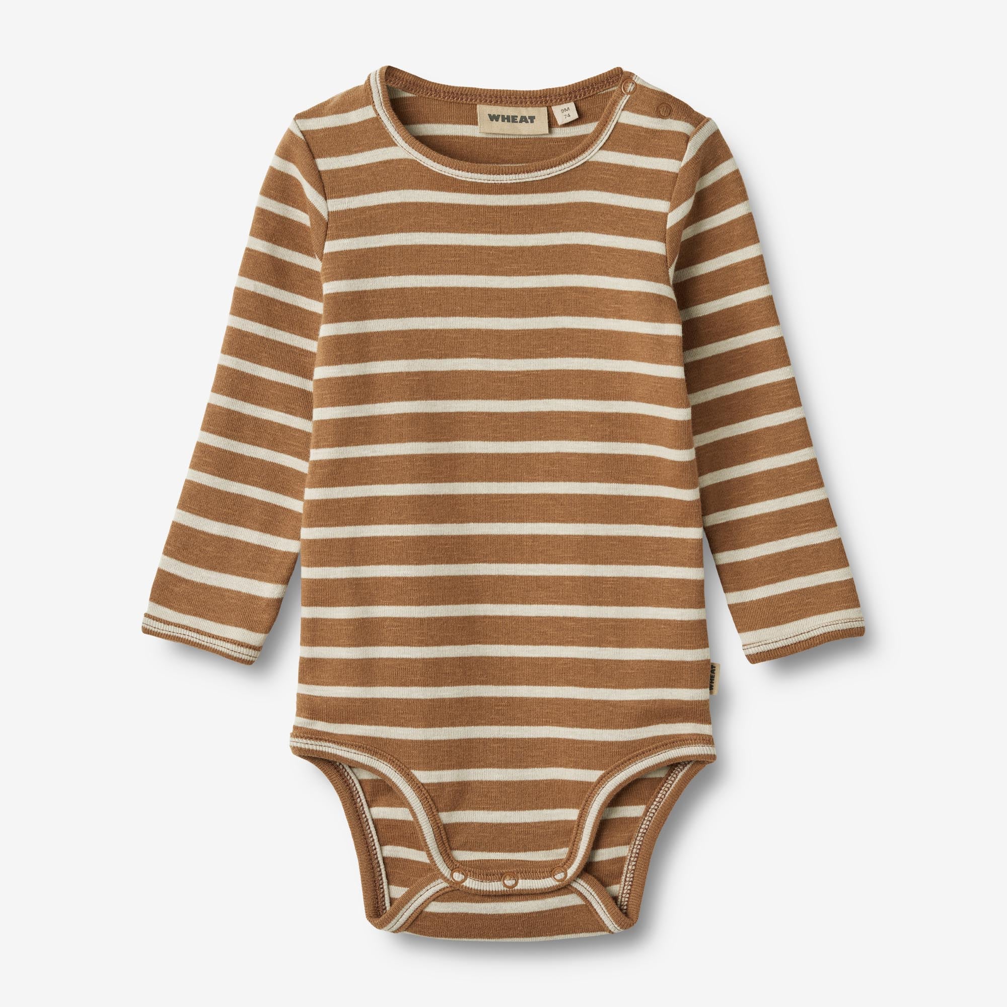 Body L/S Berti - caramel stripe