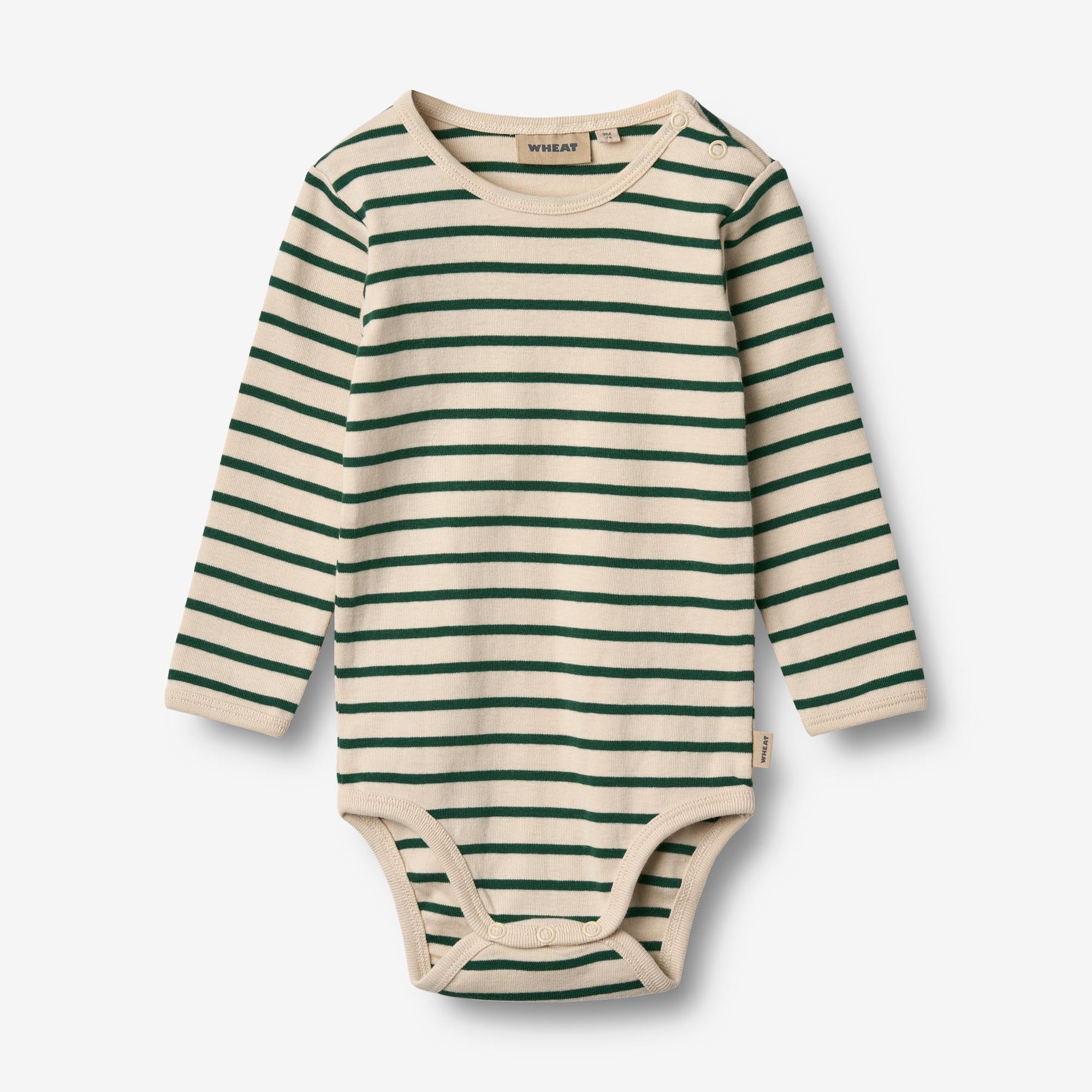 Body L/S Berti - green stripe
