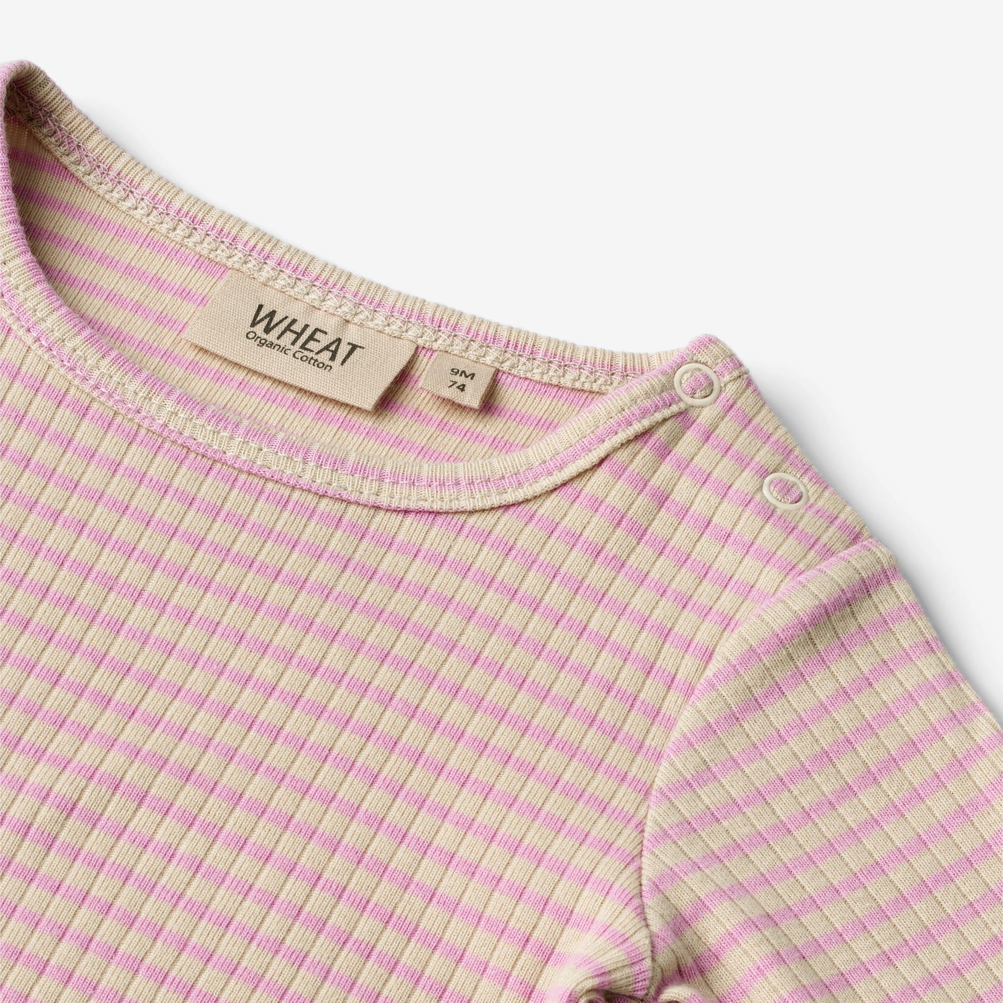 Body L/S Berti - pink lilac stripe - Image 3