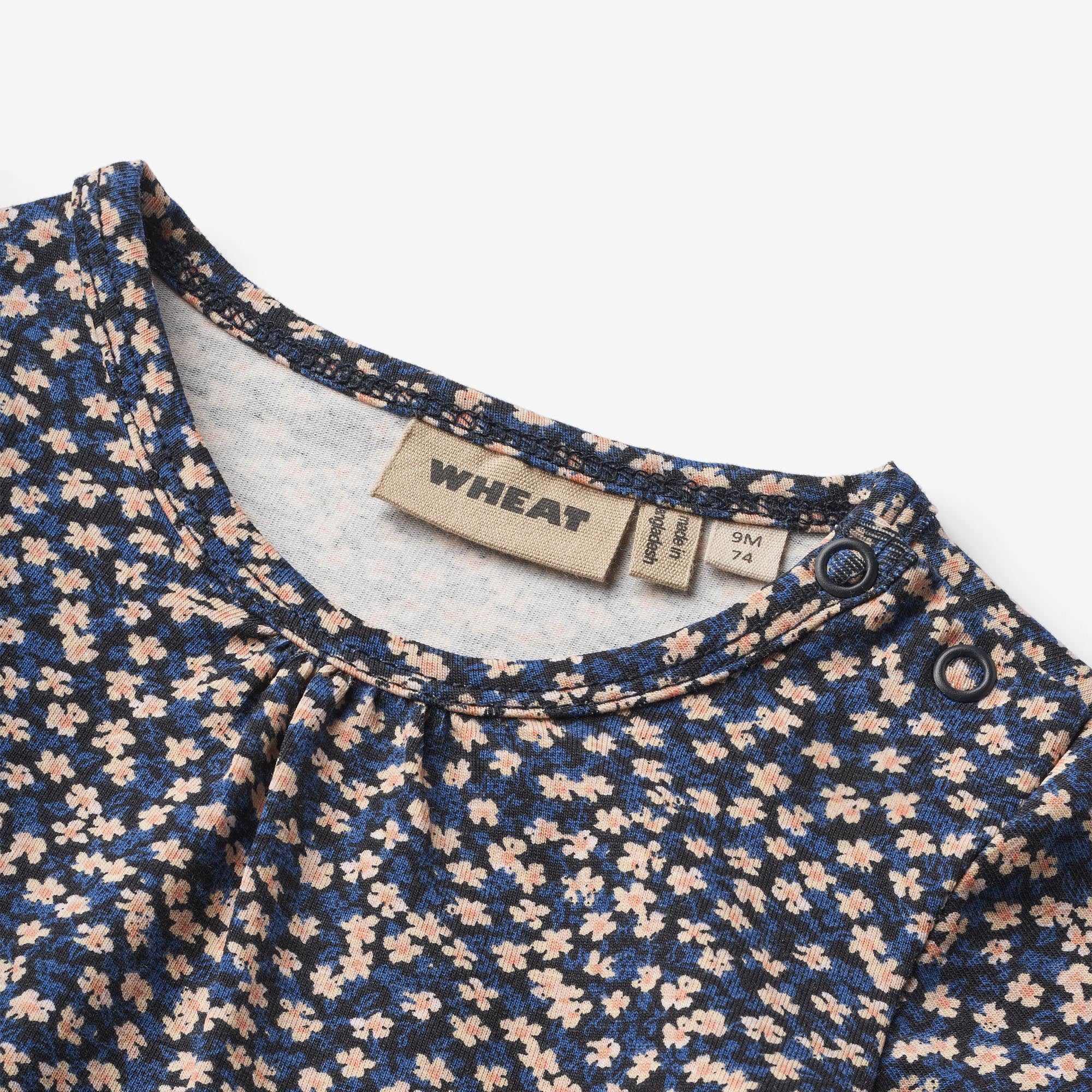 Body L/S Elmine - blue flowers - Image 3