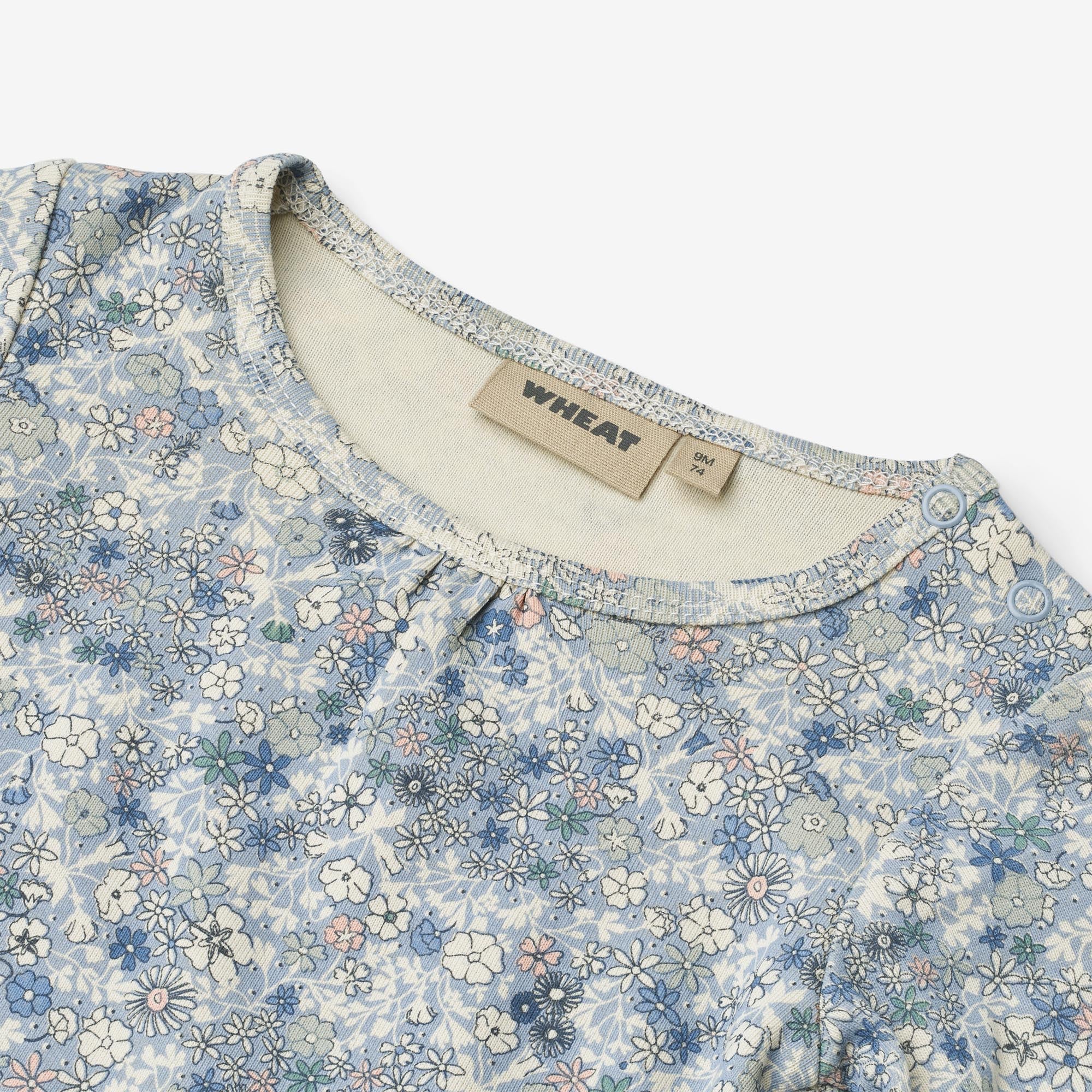 Body L/S Elmine - blue summer flowers - Image 3