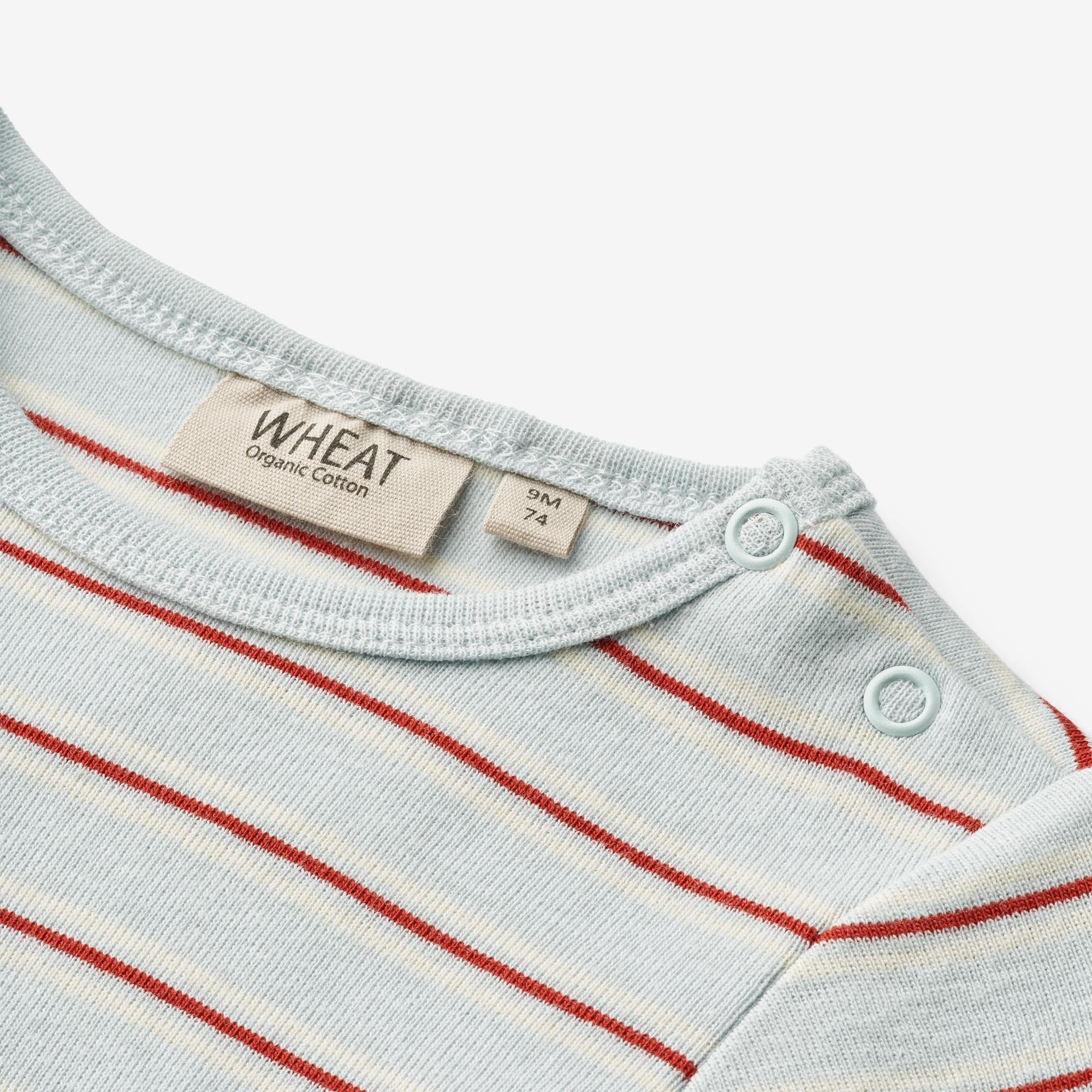Body L/S Freddie - light blue stripe - Image 3