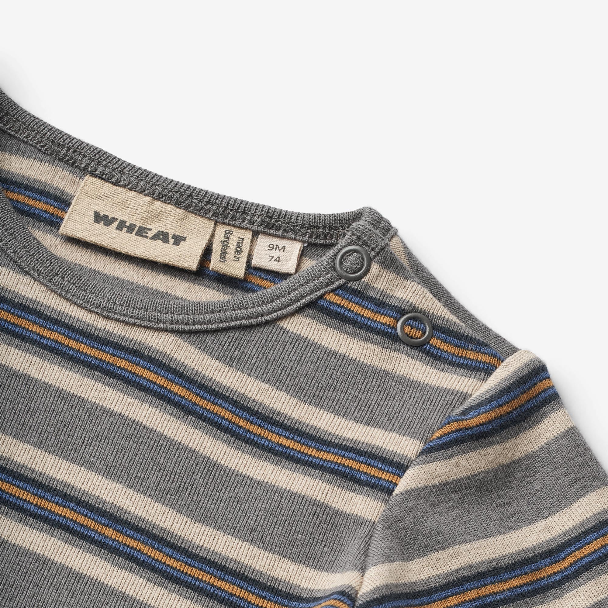 Body L/S Freddie - stormy blue stripe - Image 3
