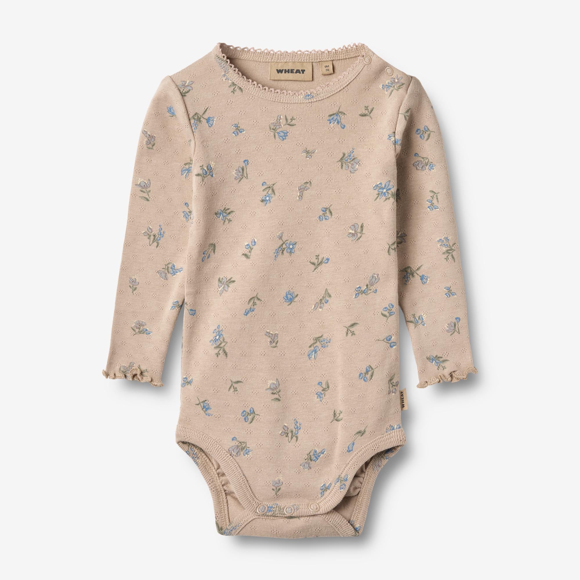 Body L/S Regitze - warm sand flowers
