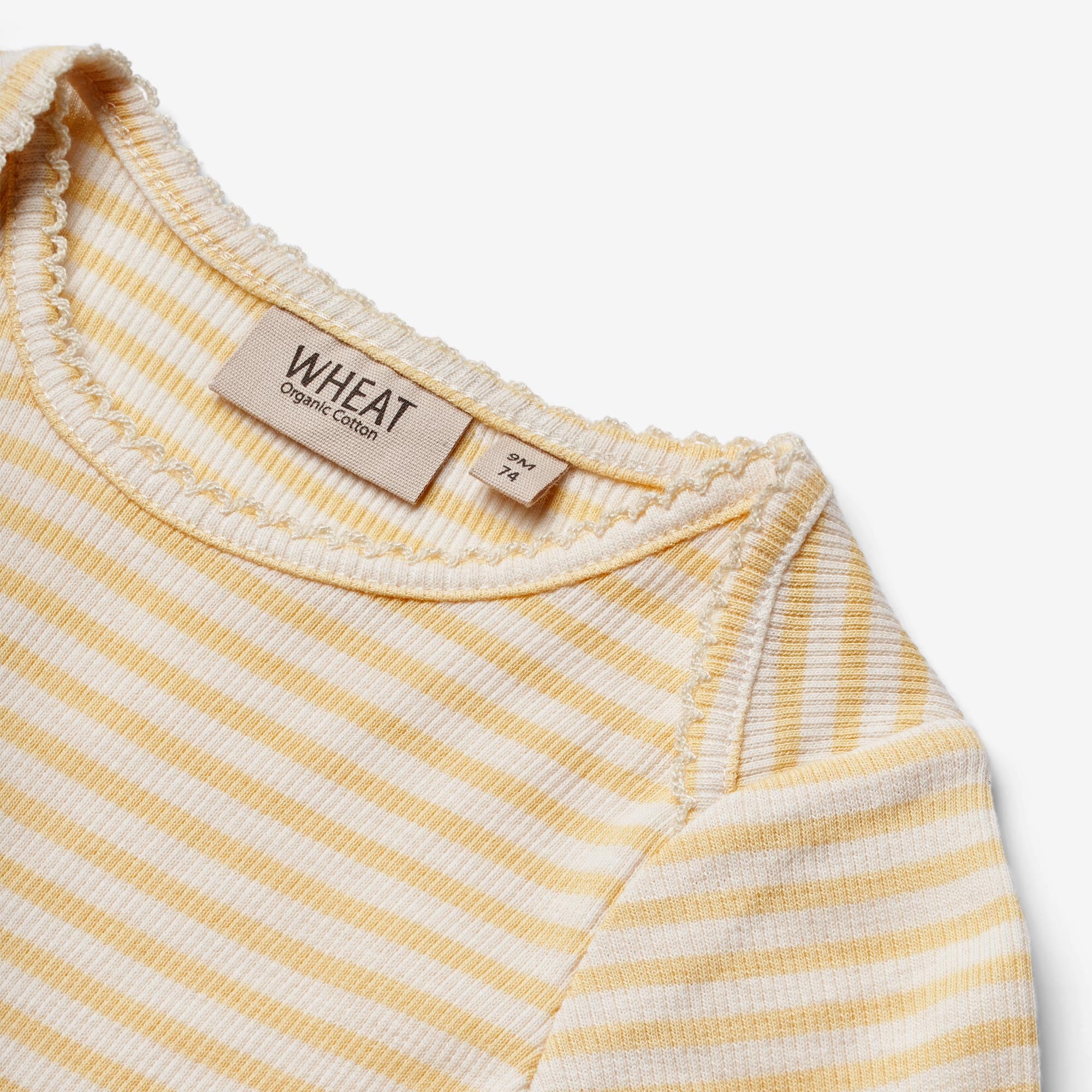Body L/S Rie - pale apricot stripe - Image 3