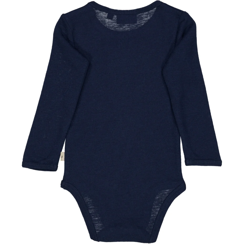 Body Plain Wool LS - navy - Image 2