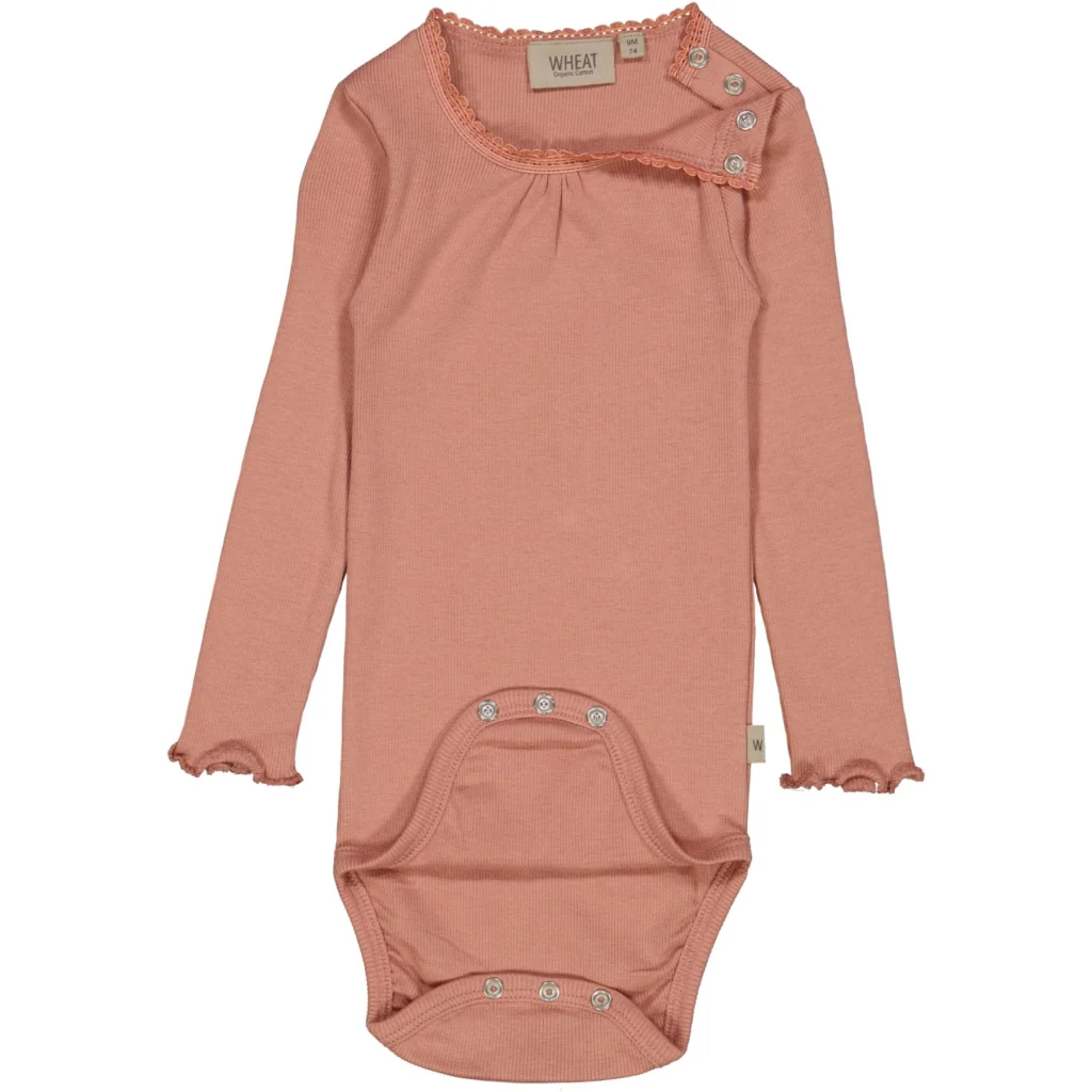 Body Rib Lace LS - cameo brown - Image 3