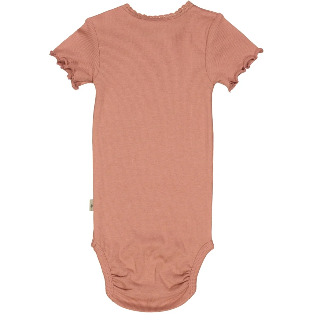 Body Rib Lace SS - cameo brown - Image 2