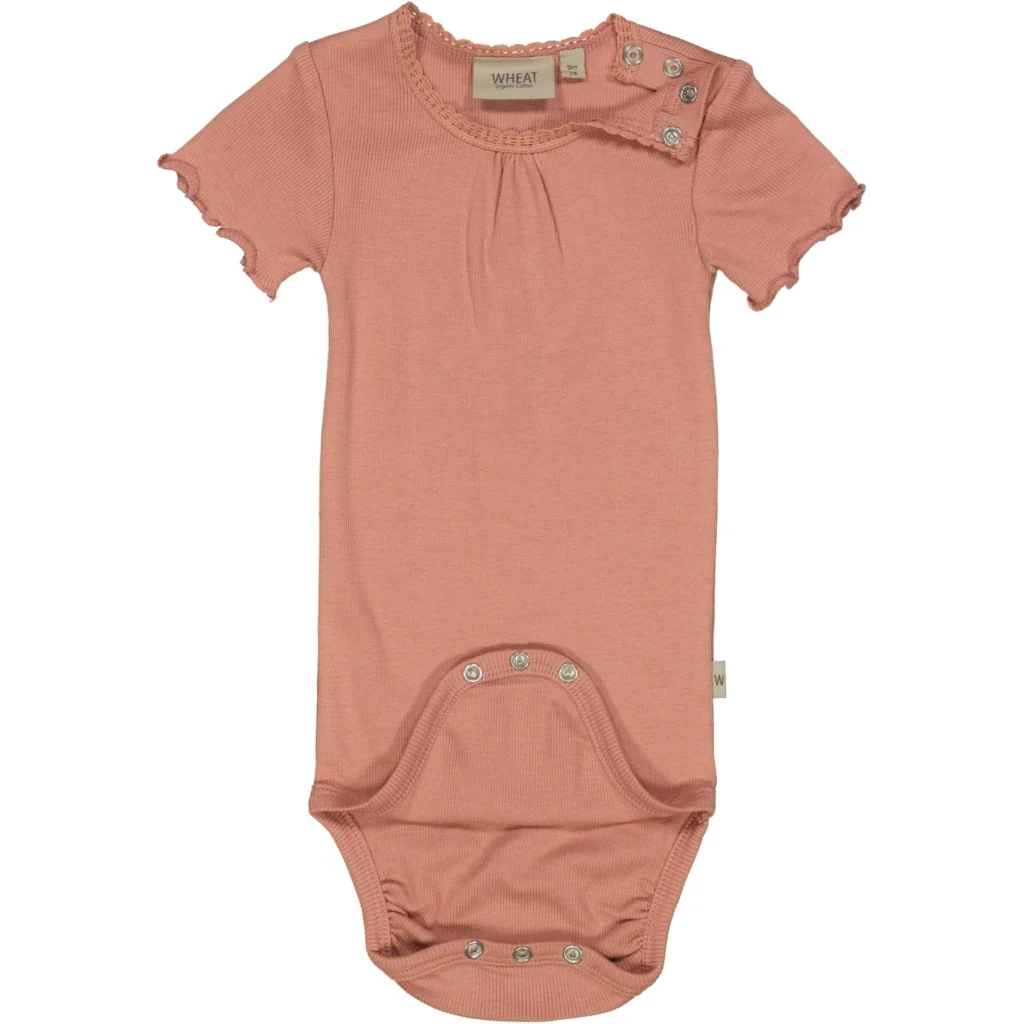 Body Rib Lace SS - cameo brown - Image 3