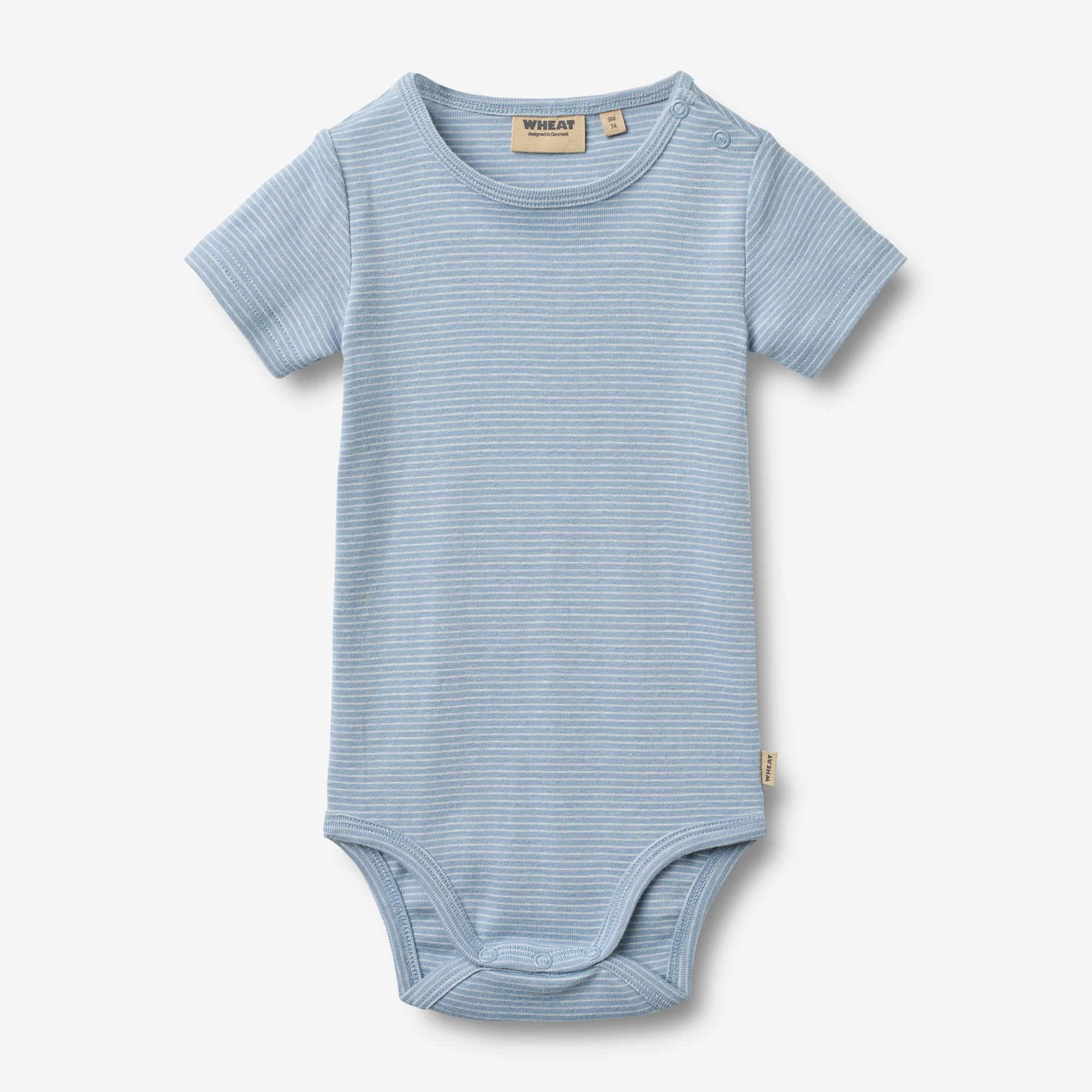 Body S/S Edvald - faded blue stripe - Image 2