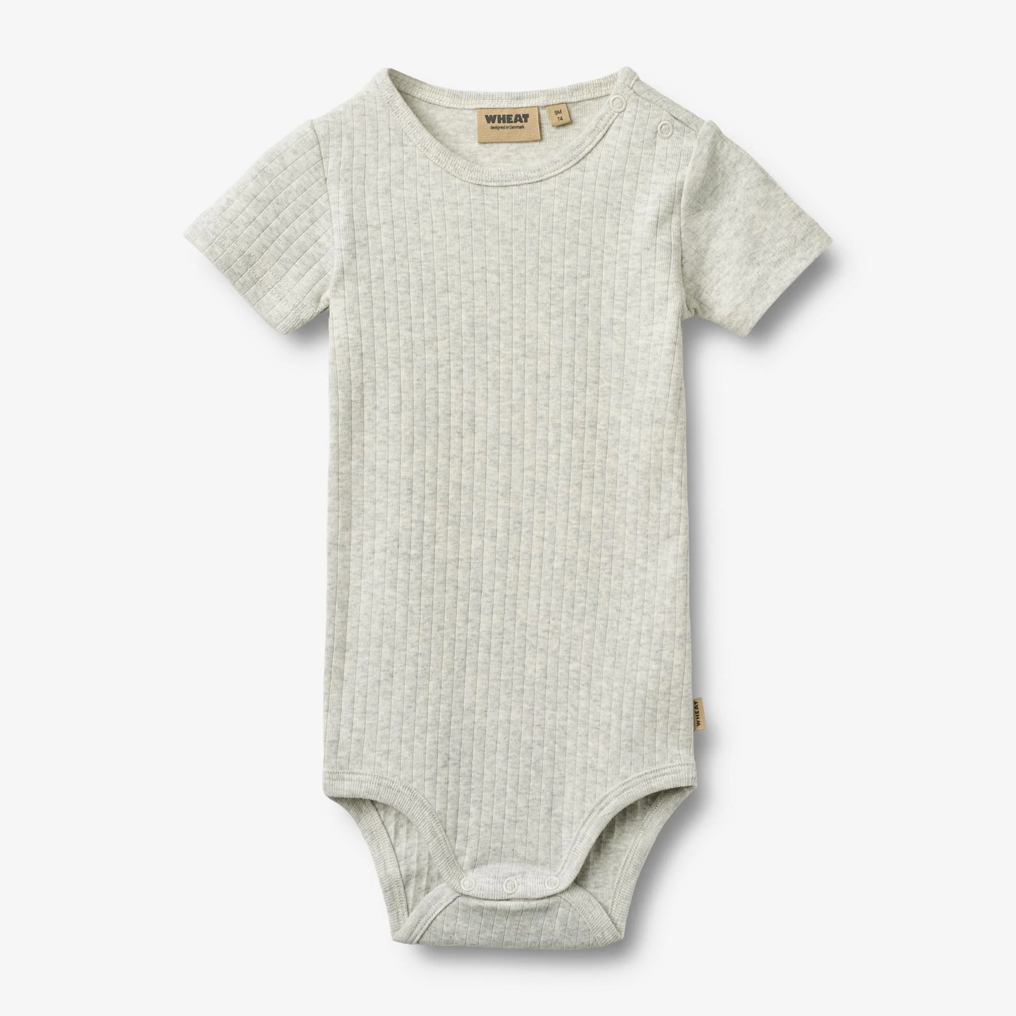 Body S/S Edvald - melange grey