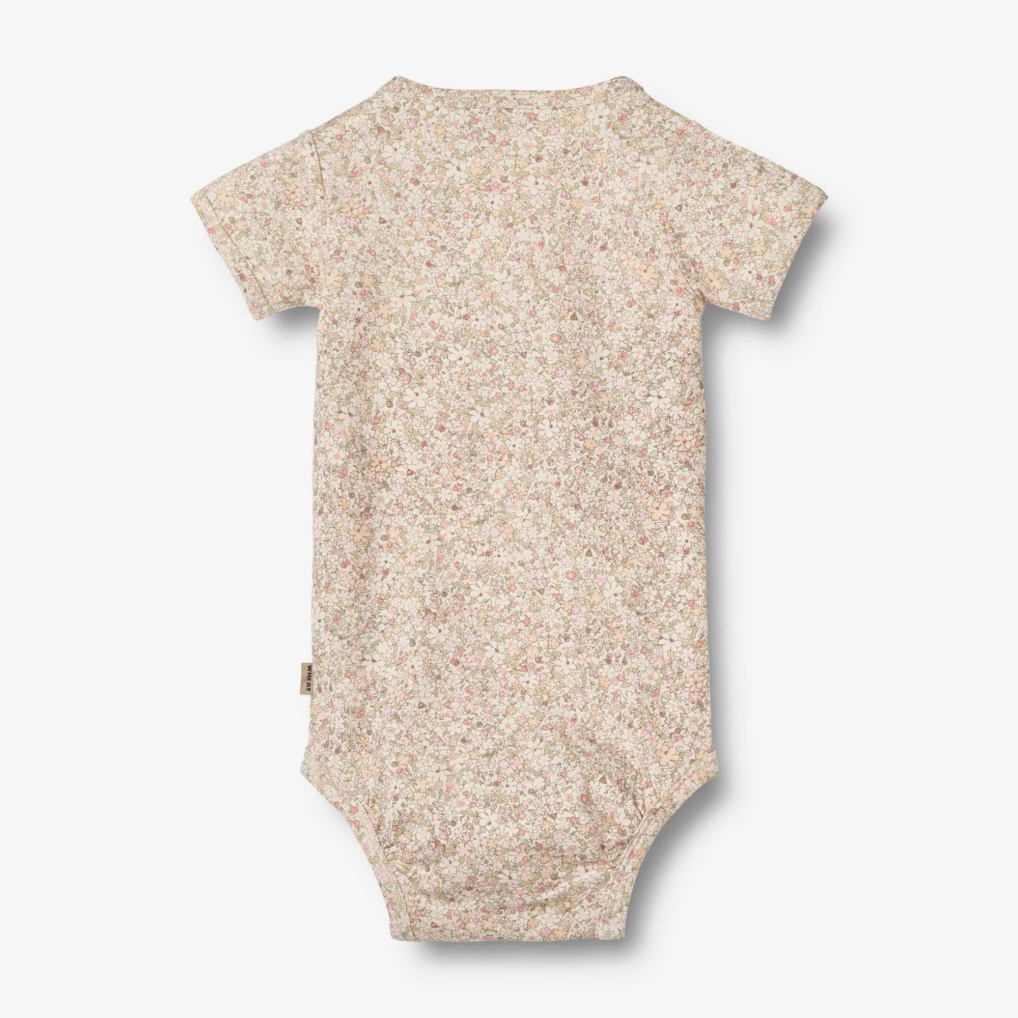 Body S/S Linette | Baby - cream flower meadow - Image 2