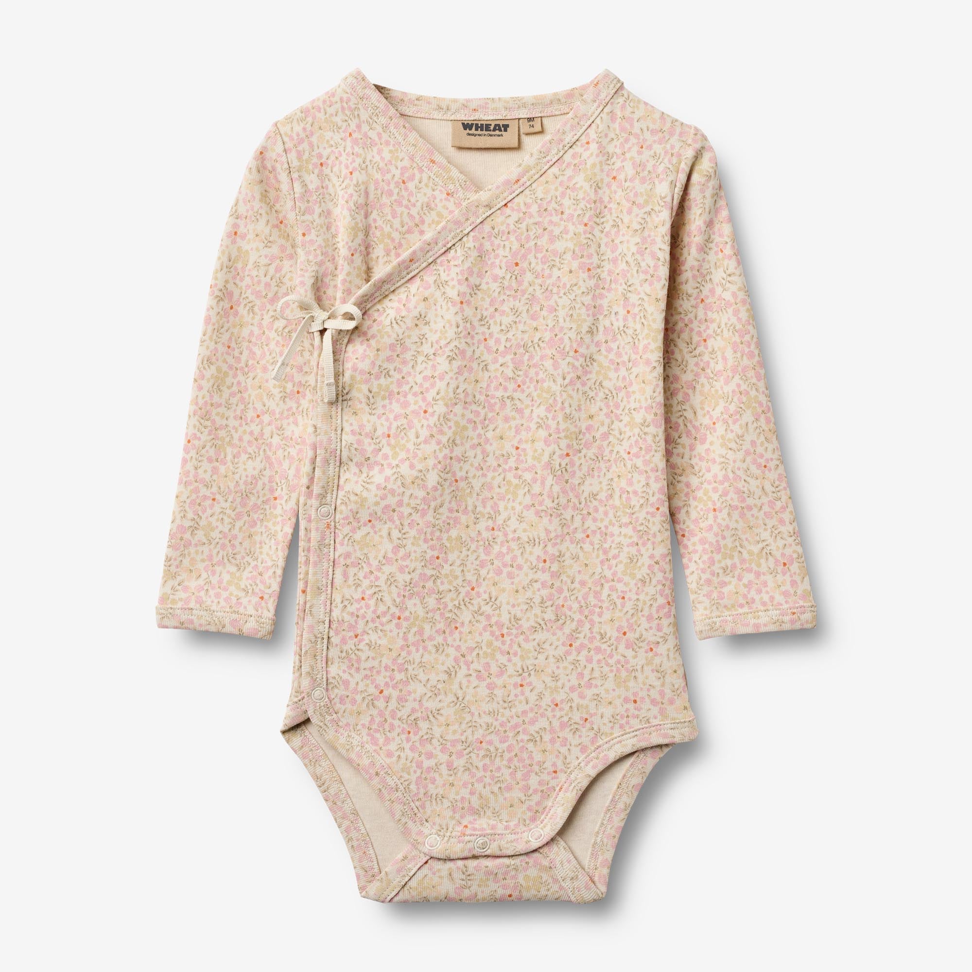 Body Wraparound Chia - coral flowers