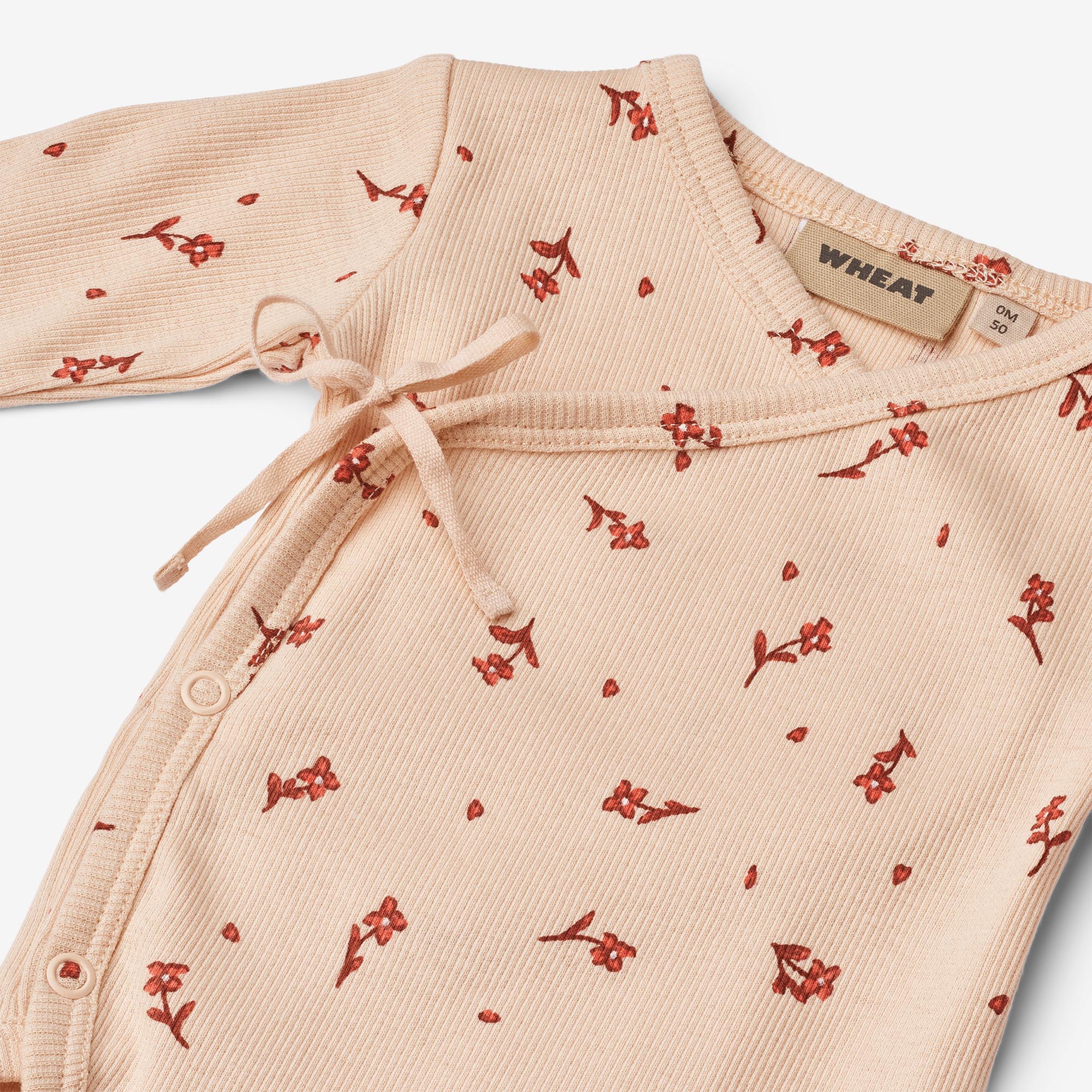 Body Wraparound L/S Chia - rose water flowers - Image 3