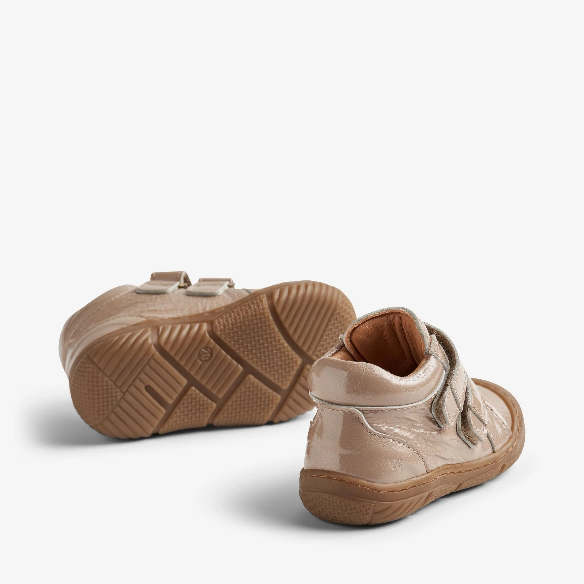 Bootie Double Velcro Ivalo Patent - beige - Image 2