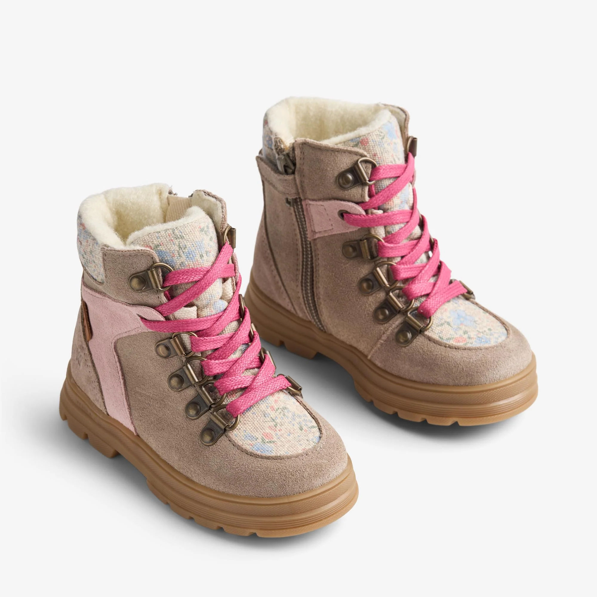 Bootie Toni sport Tex - air blue flowers