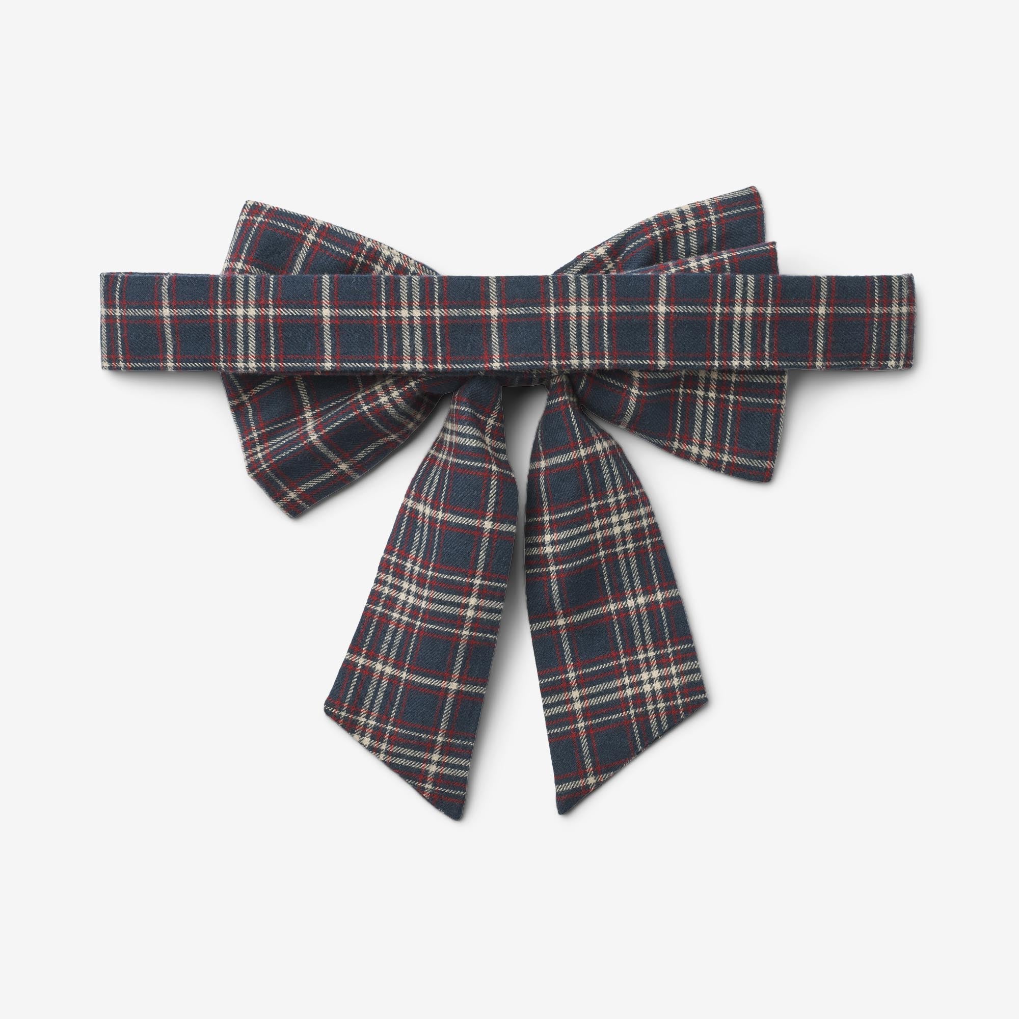 Bow Waist Sonja - navy check - Image 2