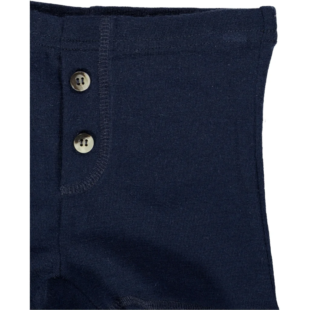 Boys Wool Tights - navy - Image 3