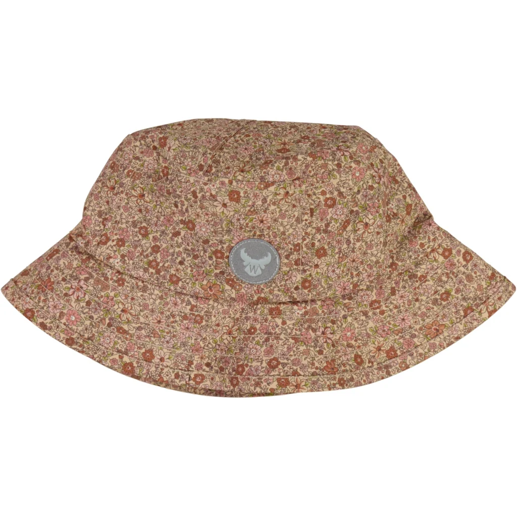 Bucket Hat Anwar Tech - barely beige flowers - Image 2