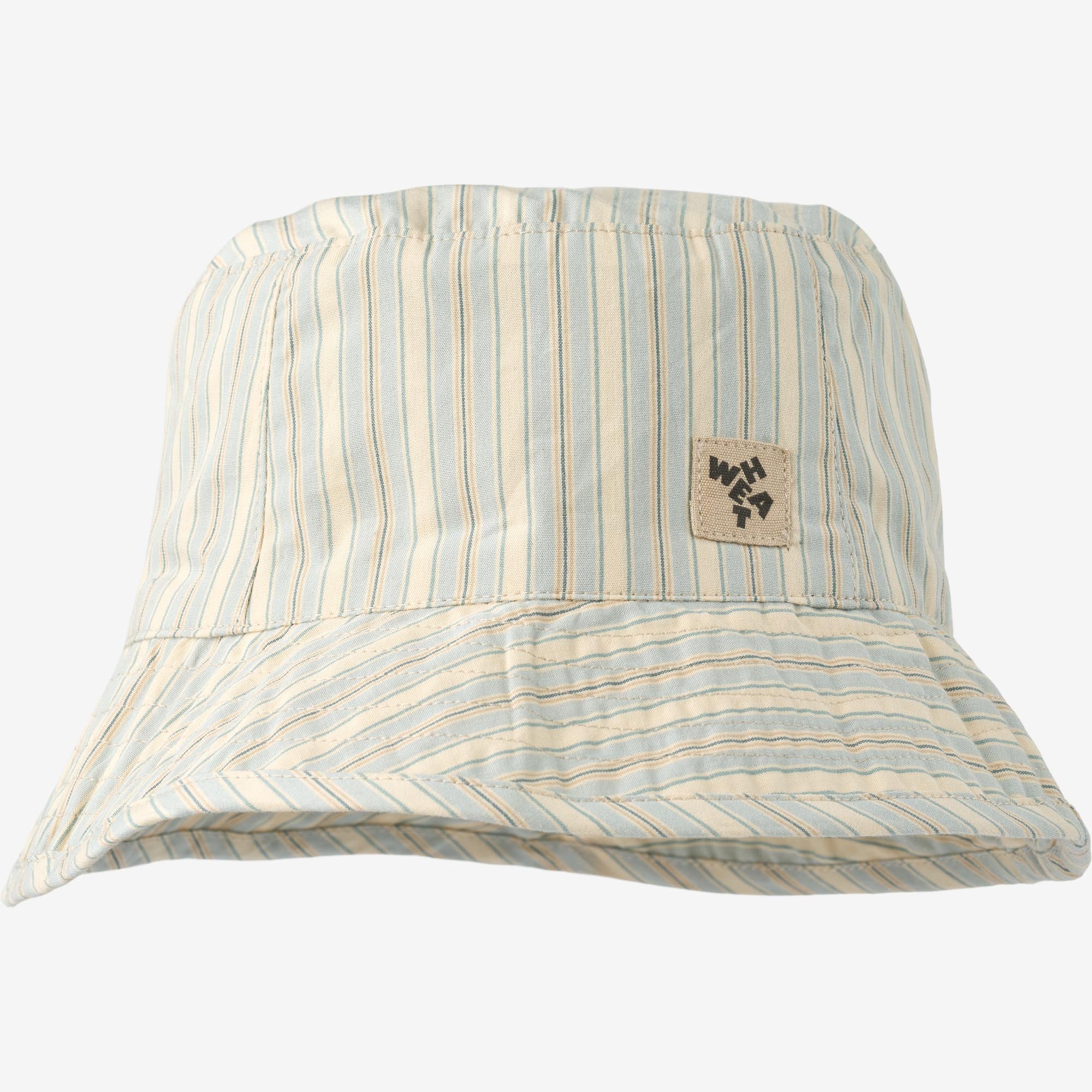 Buket Hat Alec - blue ocean stripe