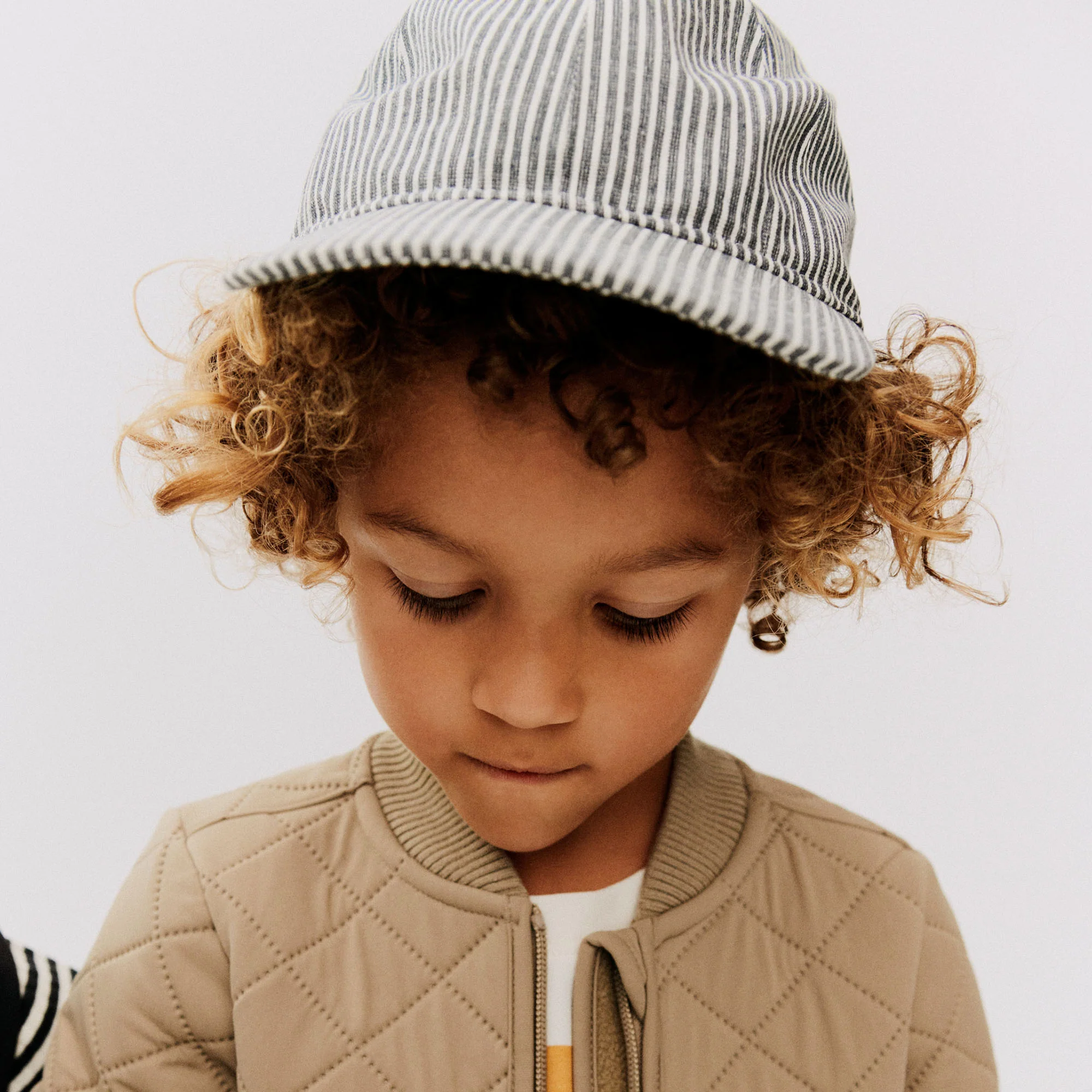 Cap Allaso - navy stripe - Image 2