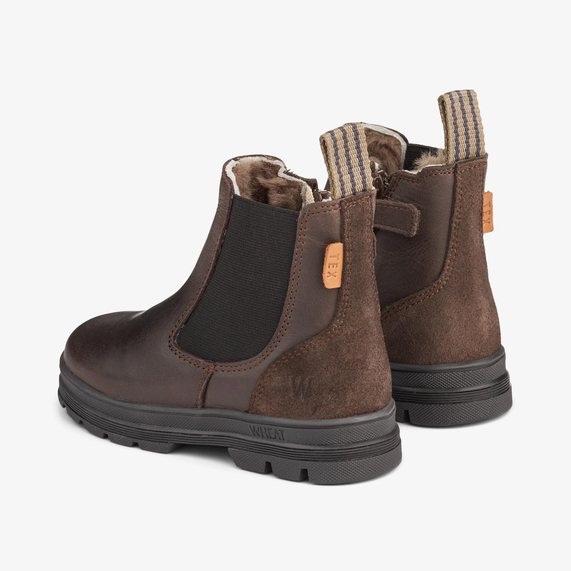 Chai Wool Chelsea Tex - dark brown - Image 7