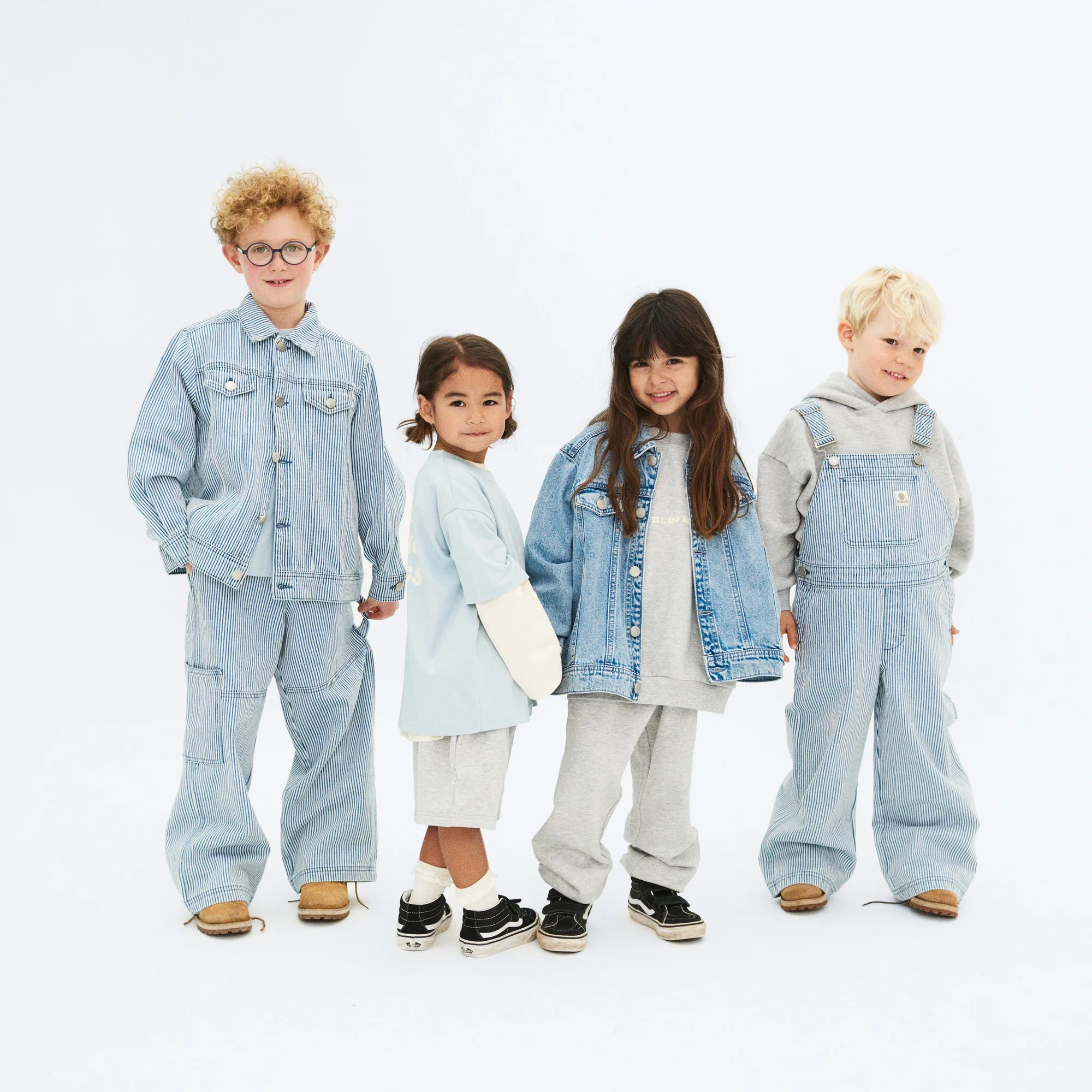 Wheat x Pernille Teisbæk | Denim jacket Vive - ink stripe - Image 2