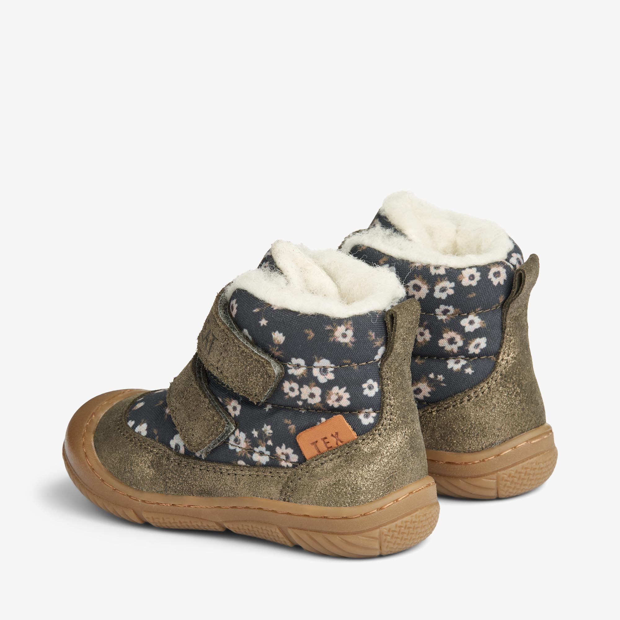 Dowi Pre Walker Velcro Tex | Baby - black flowers - Image 5