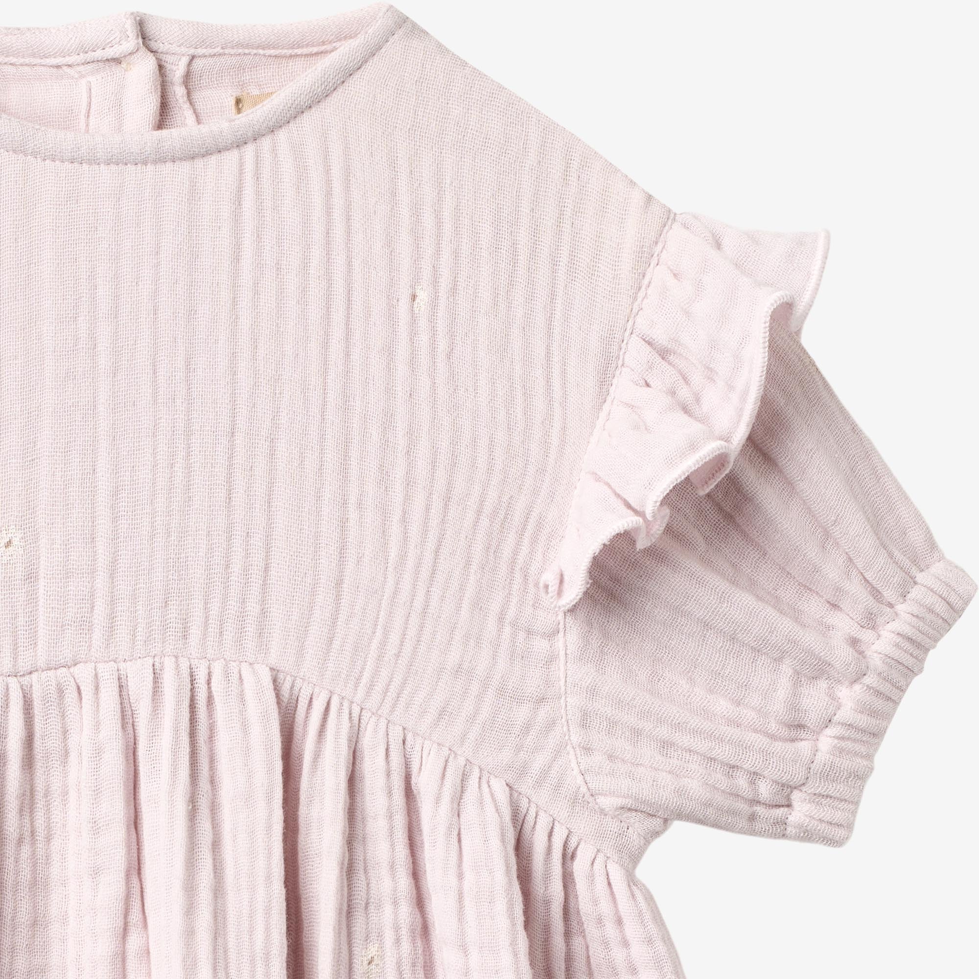 Dress 3/4 Sleeve Gro - purple light flowers - Image 3
