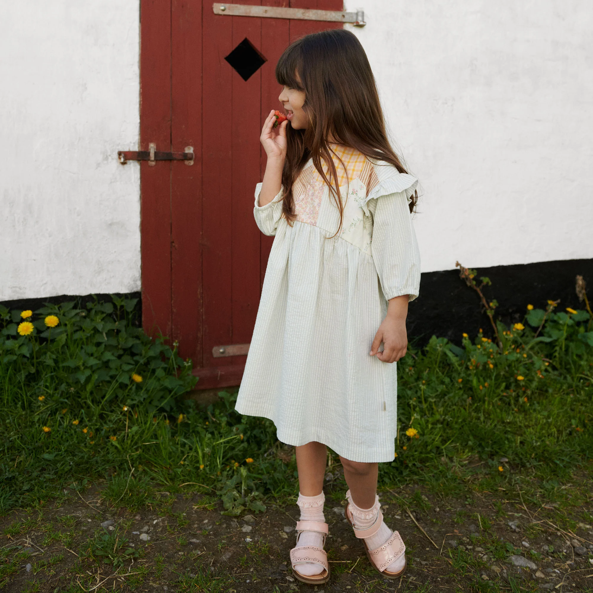 Dress 3/4 Sleeve Gro - summer blue sky - Image 2