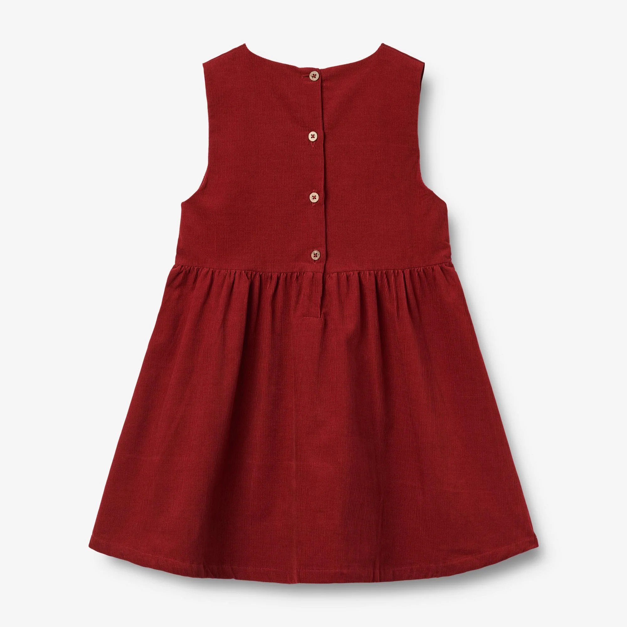 Dress Corduroy Thelma - cherry red - Image 6