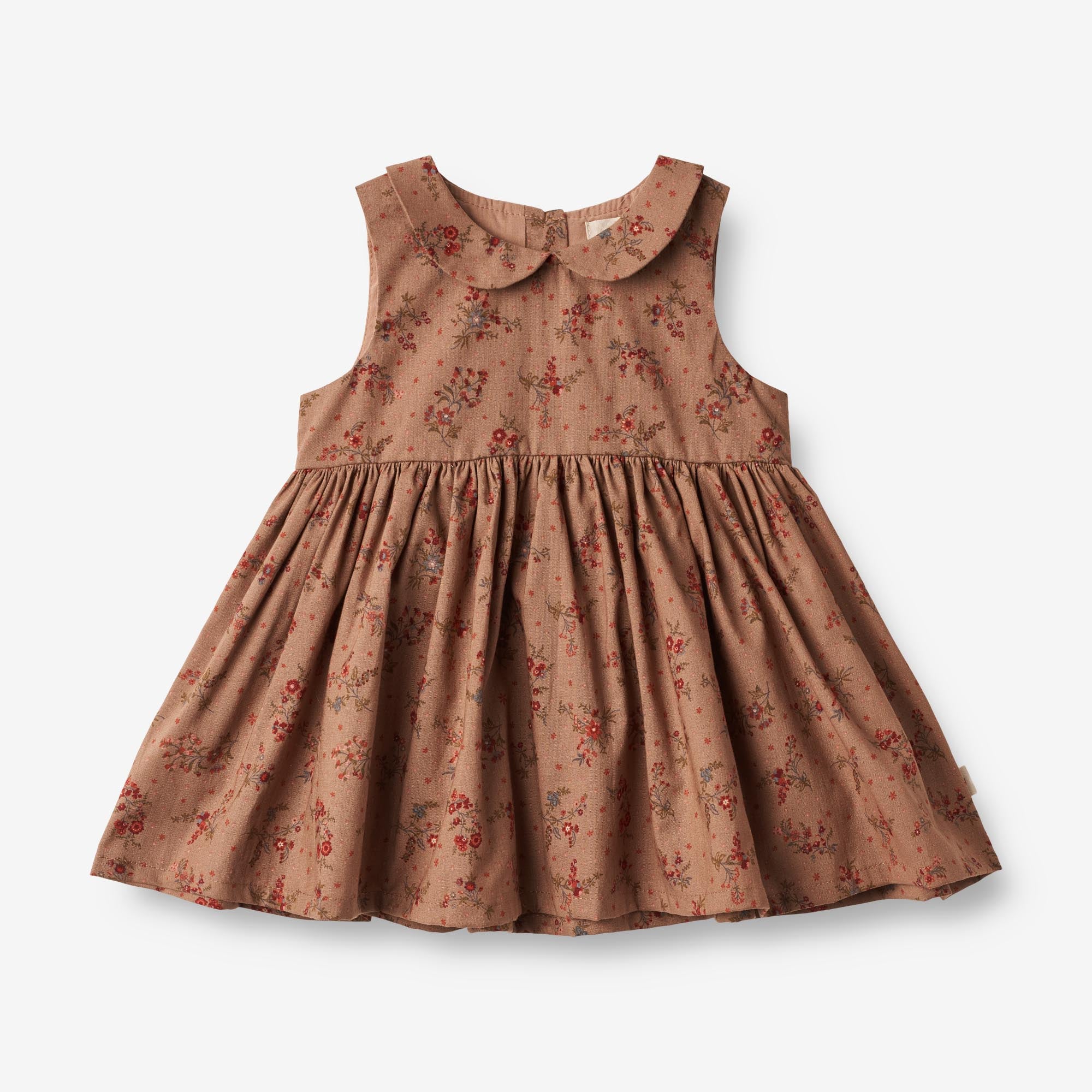 Dress Eila | Baby - berry dust flowers