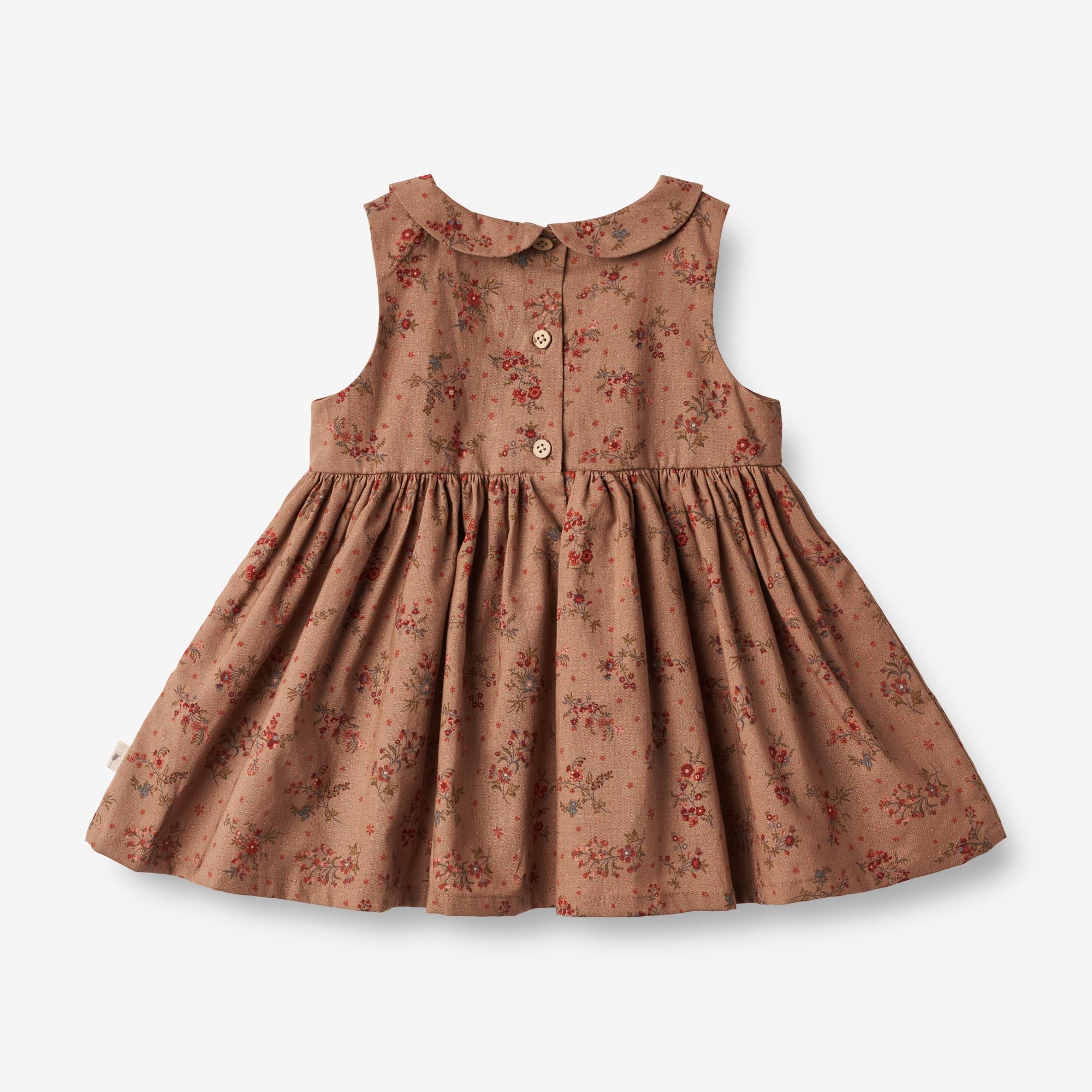 Dress Eila | Baby - berry dust flowers - Image 2