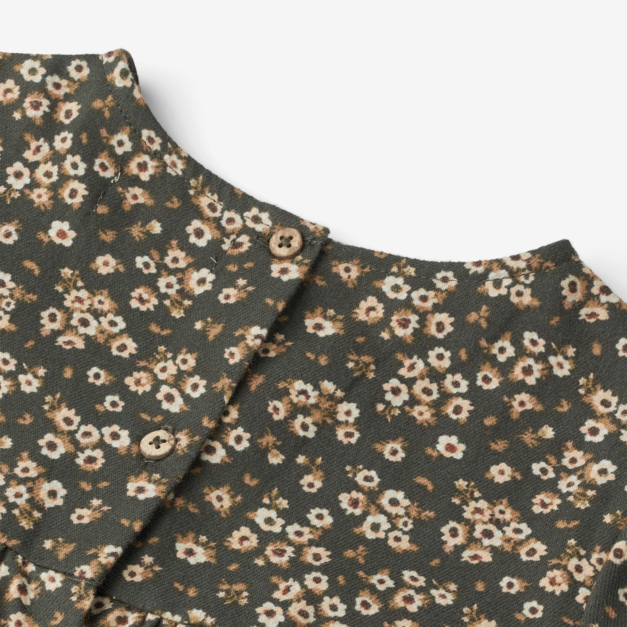 Dress Fenja - black coal flowers - Image 3