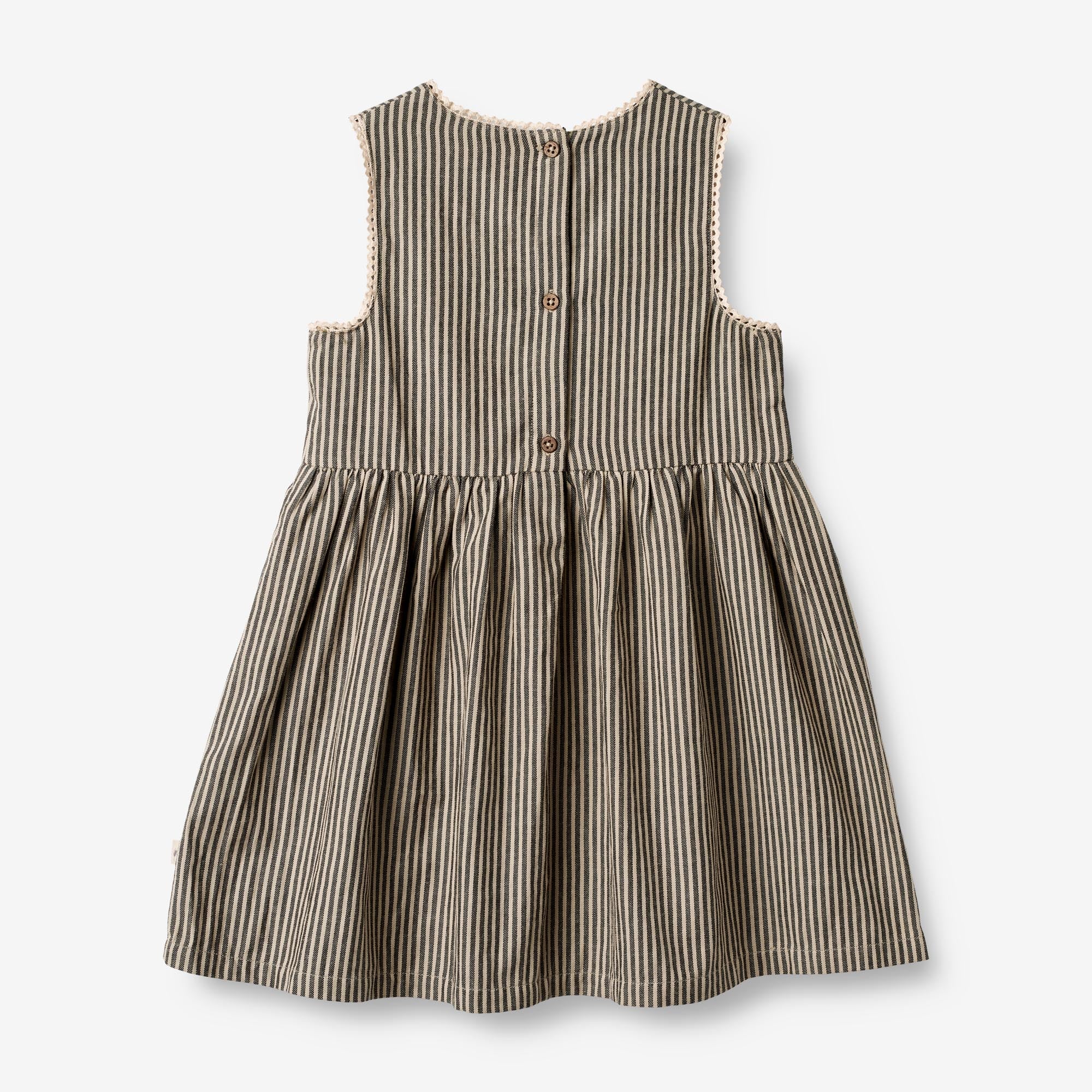 Dress Kirsten - black coal stripe - Image 2