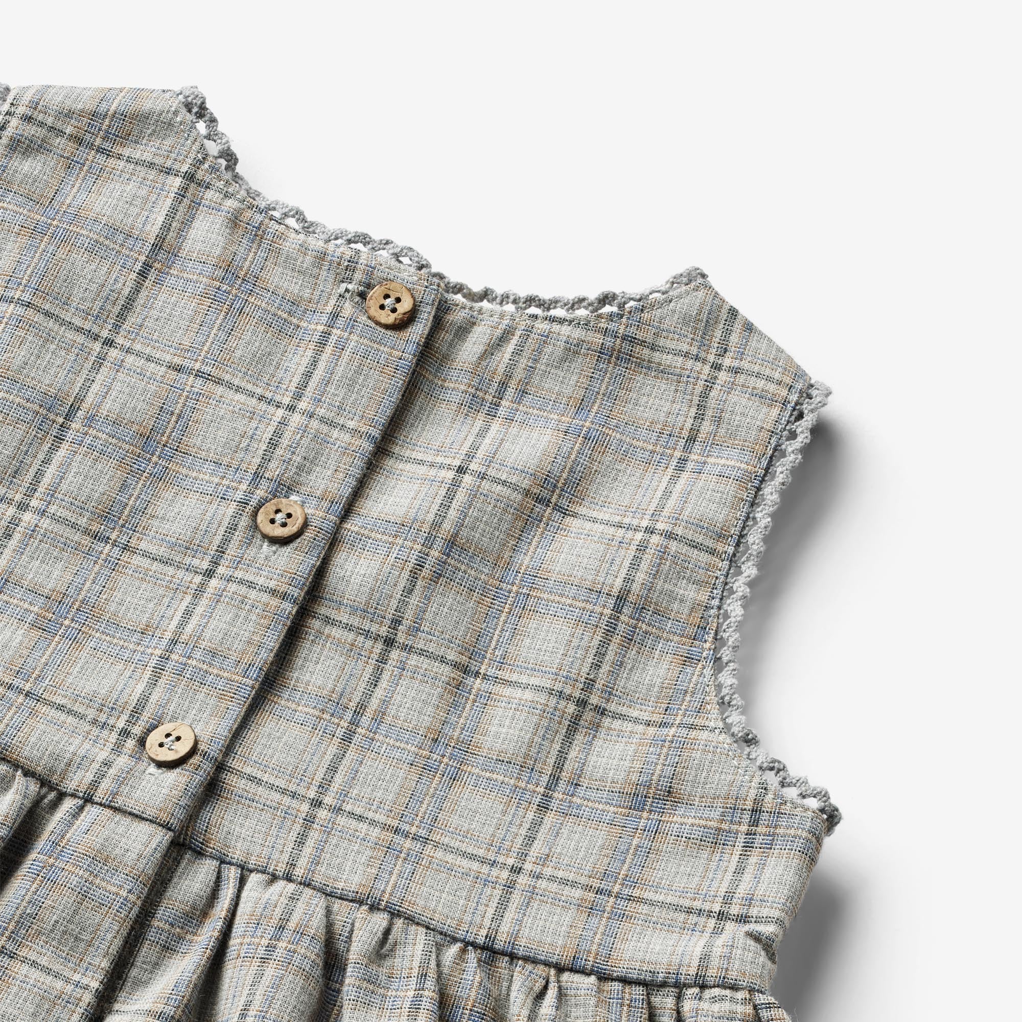 Dress Kirsten - cloudy blue check - Image 3