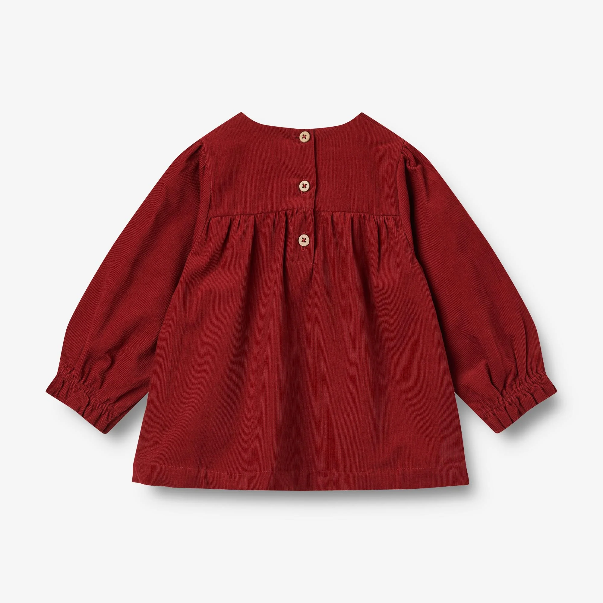 Dress L/S Elvira - cherry red - Image 2