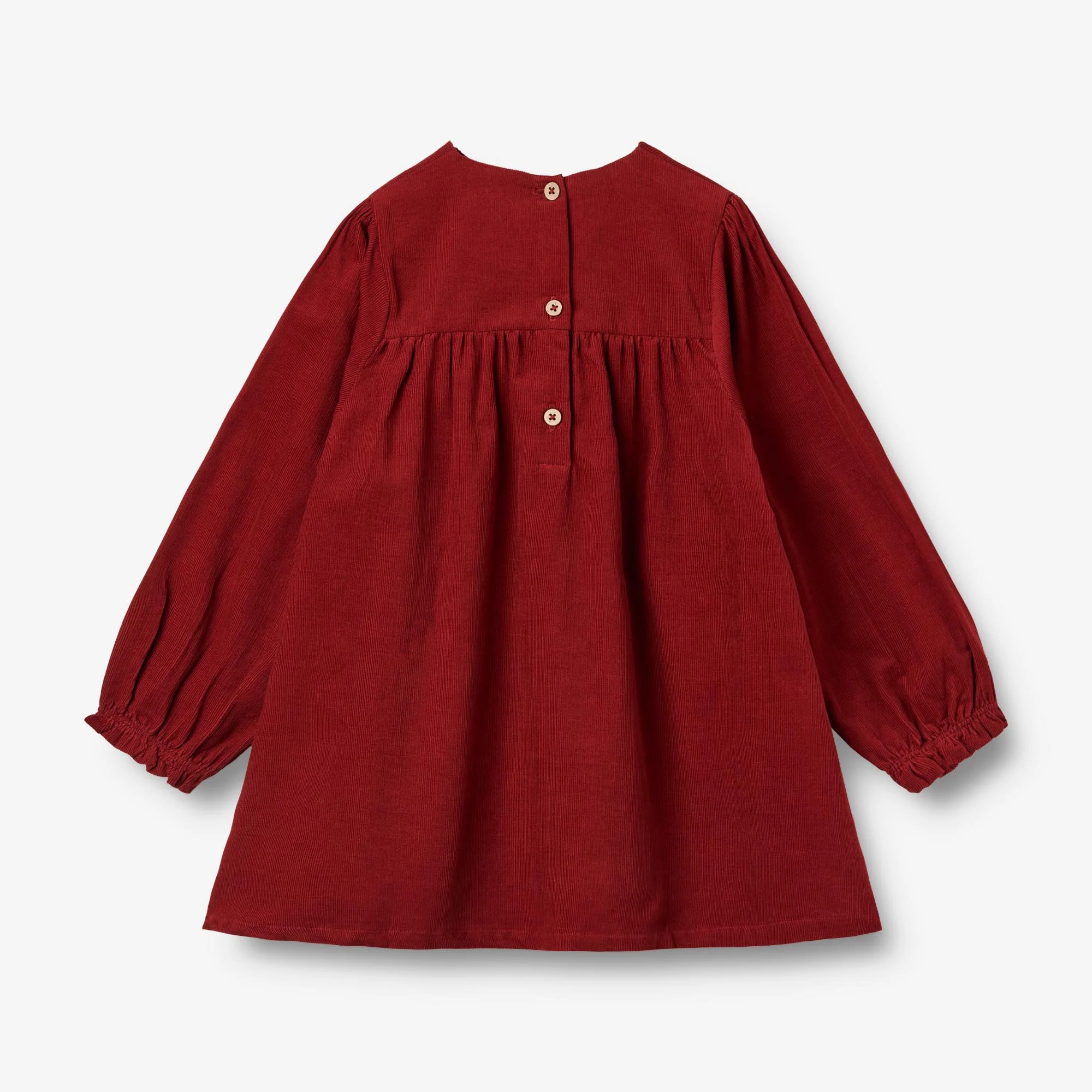 Dress L/S Elvira - cherry red - Image 2