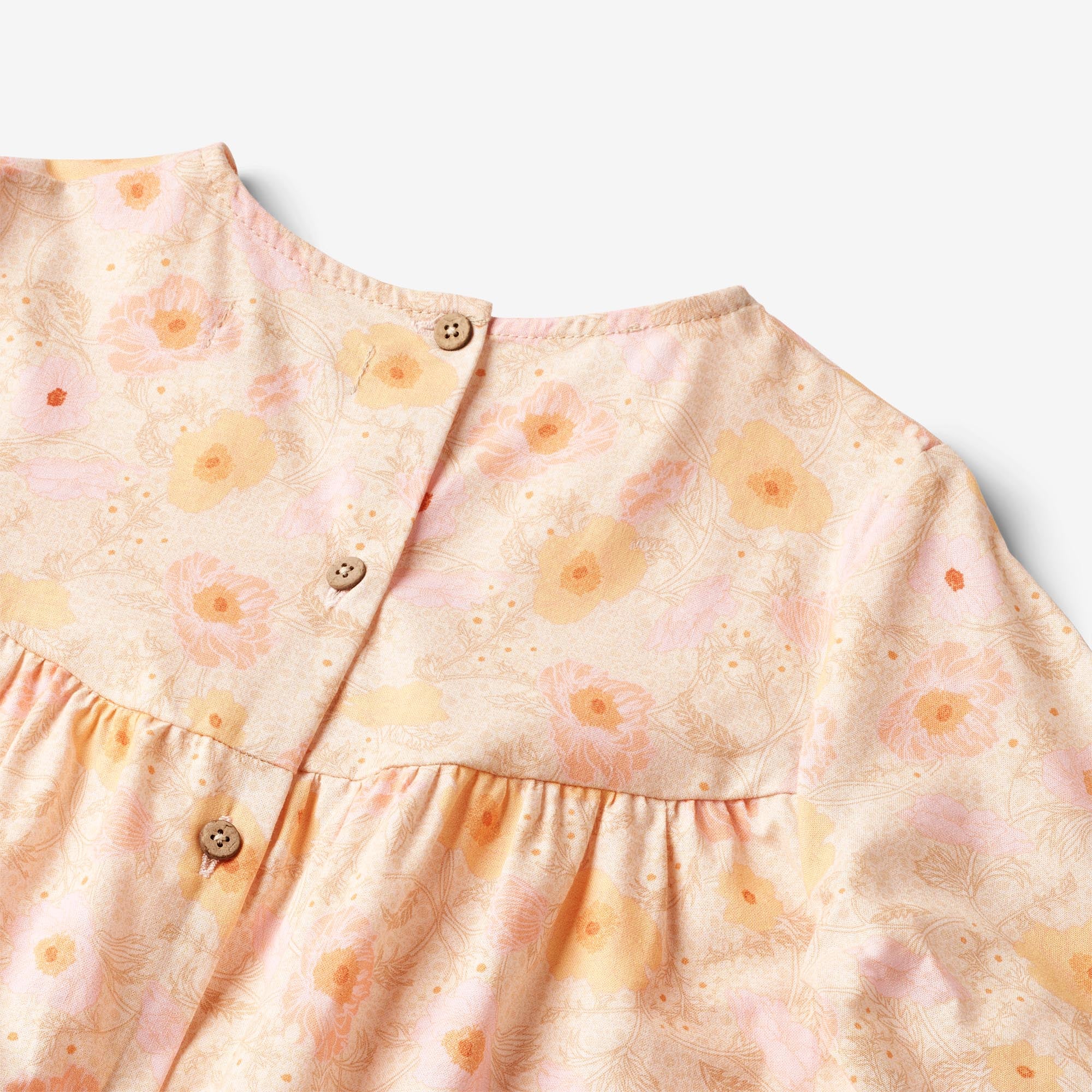 Dress L/S Fenja - alabaster flower bobbles - Image 3