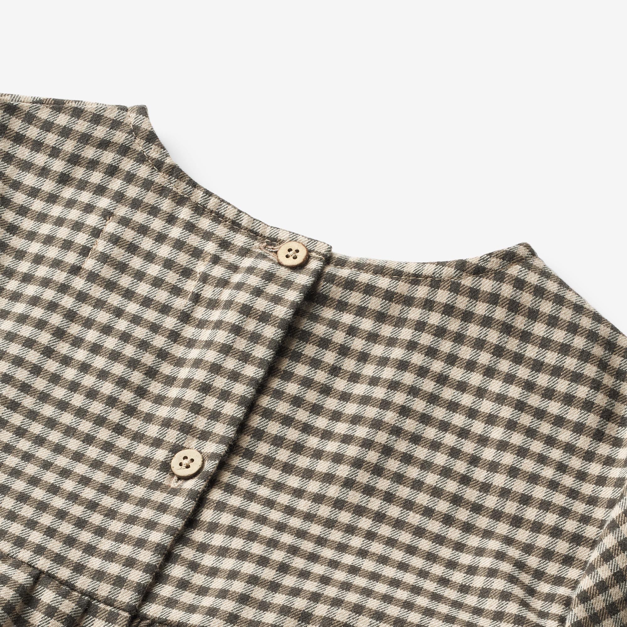 Dress L/S Fenja - raven check - Image 3