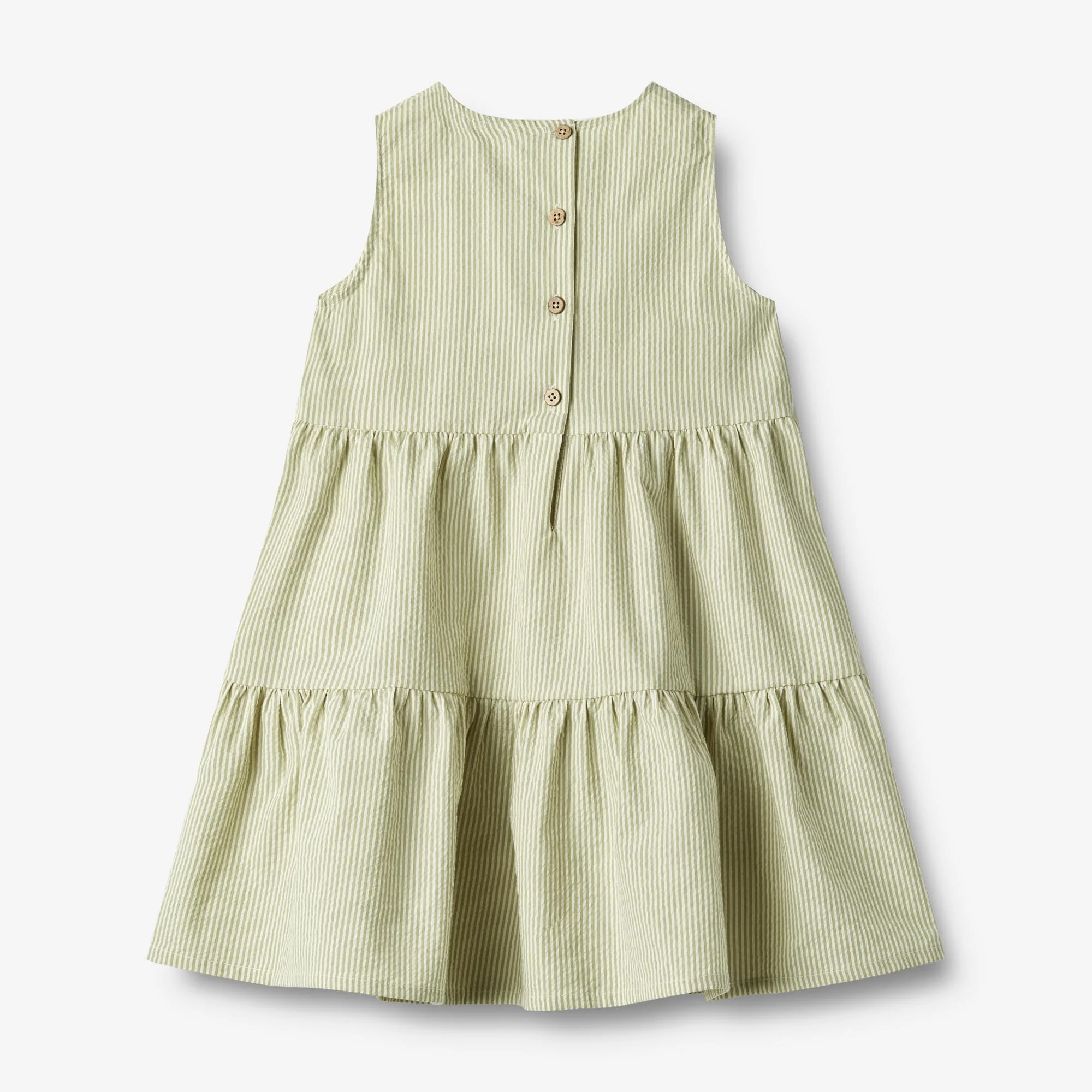 Dress Luise - green stripe - Image 2