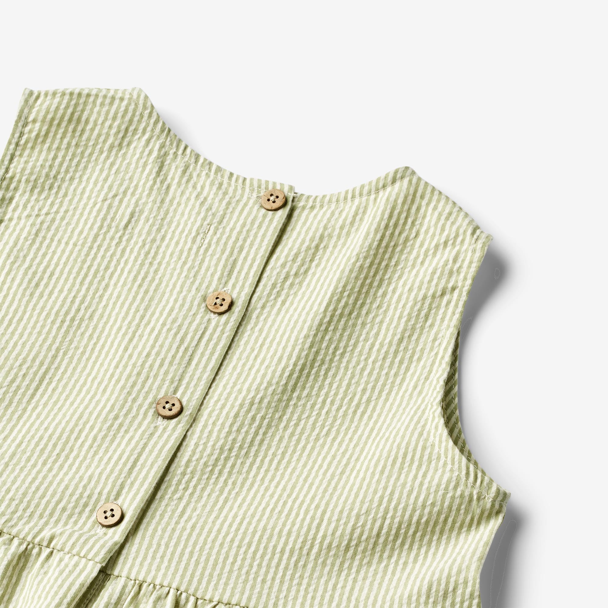 Dress Luise - green stripe - Image 3