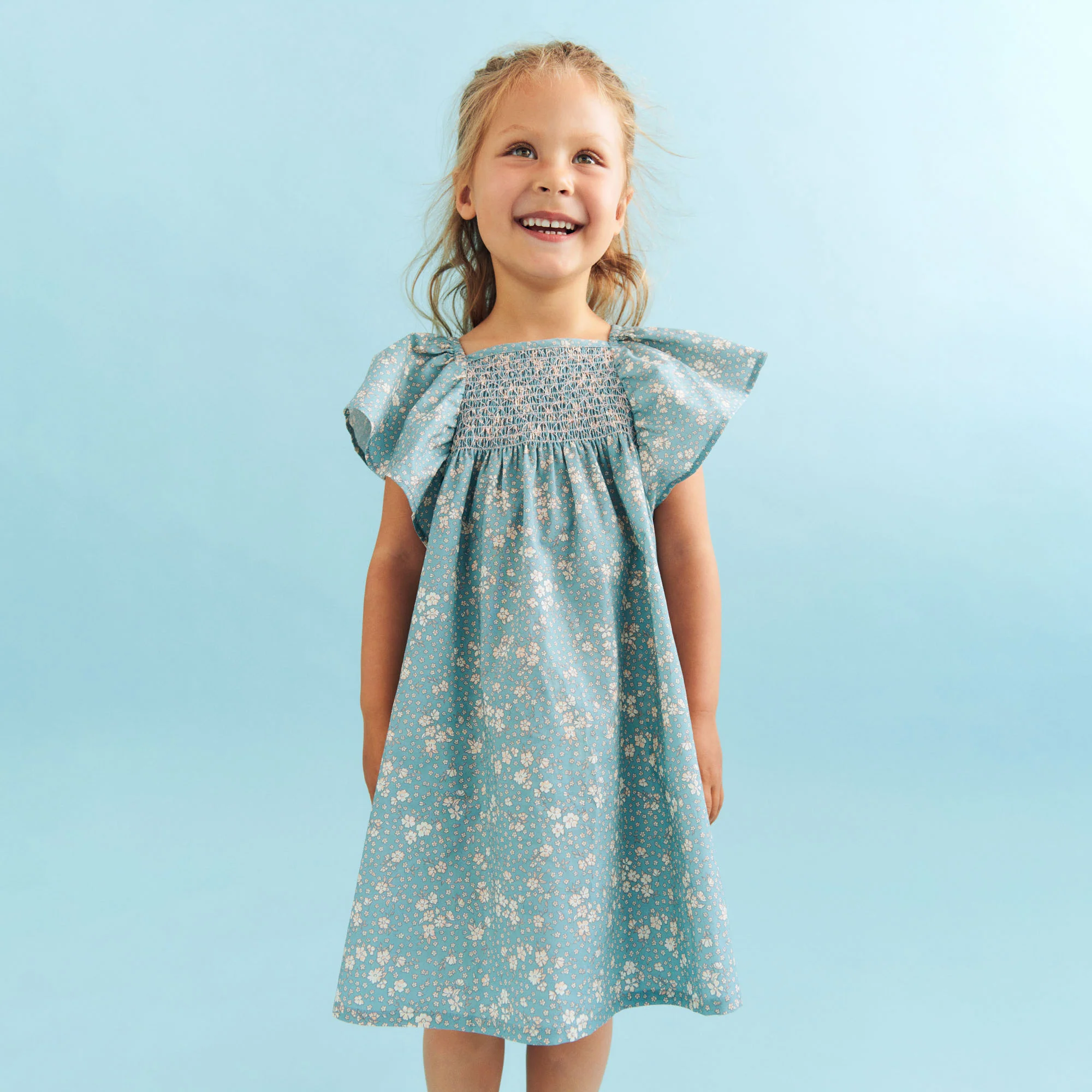 Dress S/S Elva - spring lake flowers - Image 2