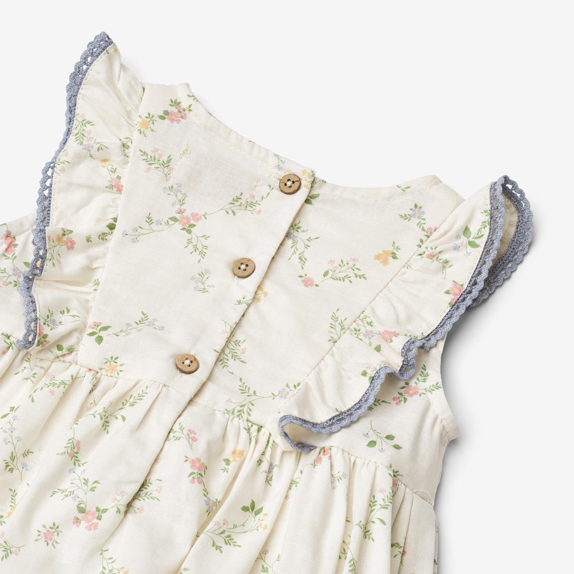 Dress Suit Lace Sofia - ivory checked flowers - Image 3