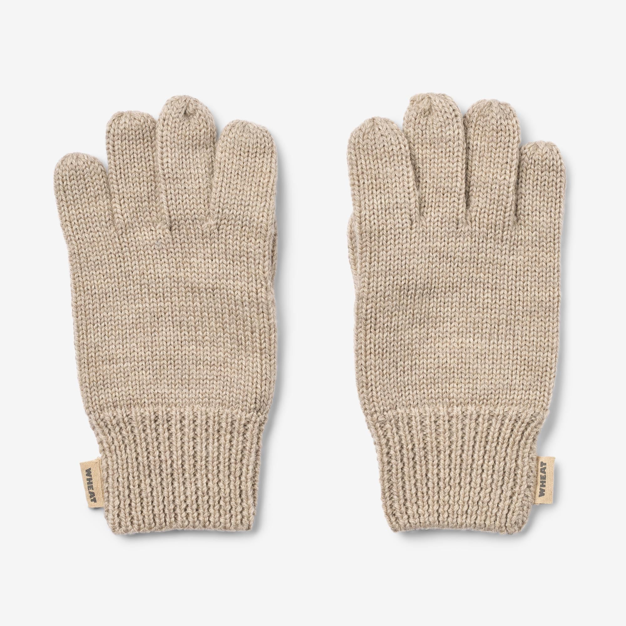 Finger Gloves Bobbe - warm sand melange
