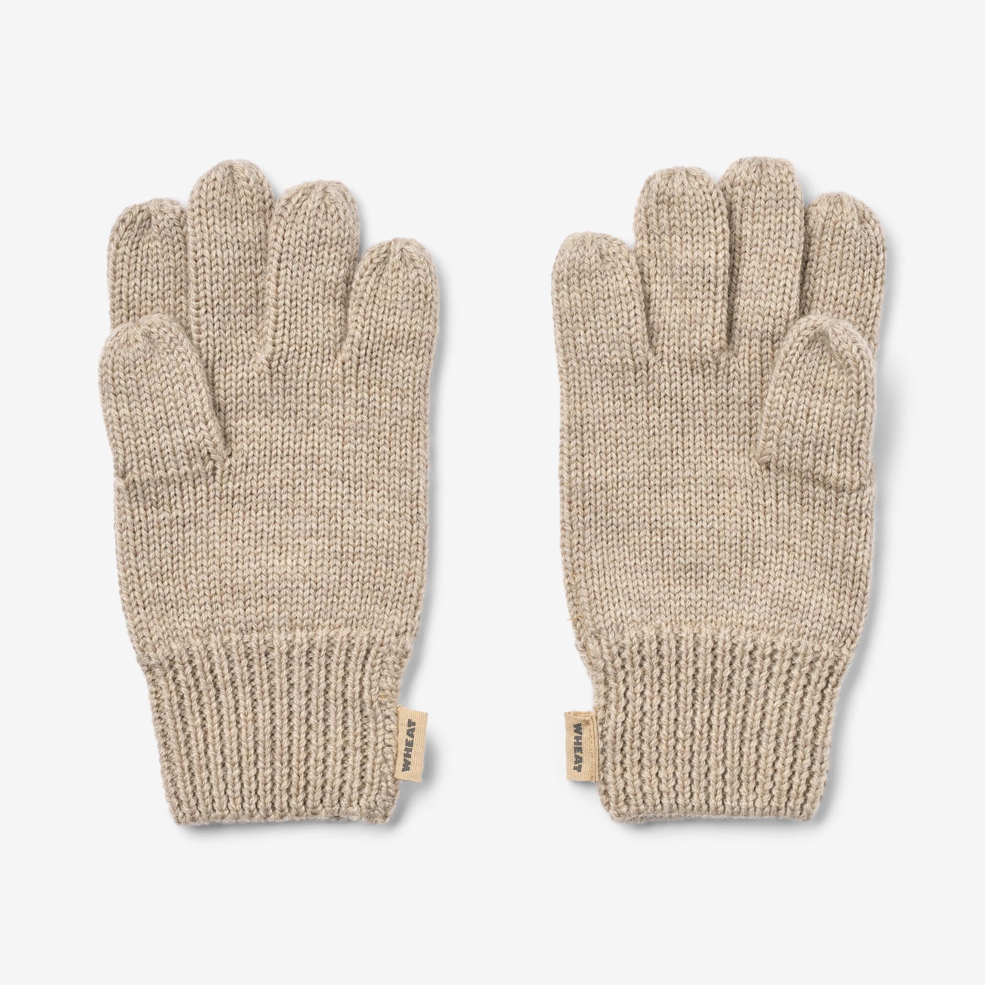 Finger Gloves Bobbe - warm sand melange - Image 2