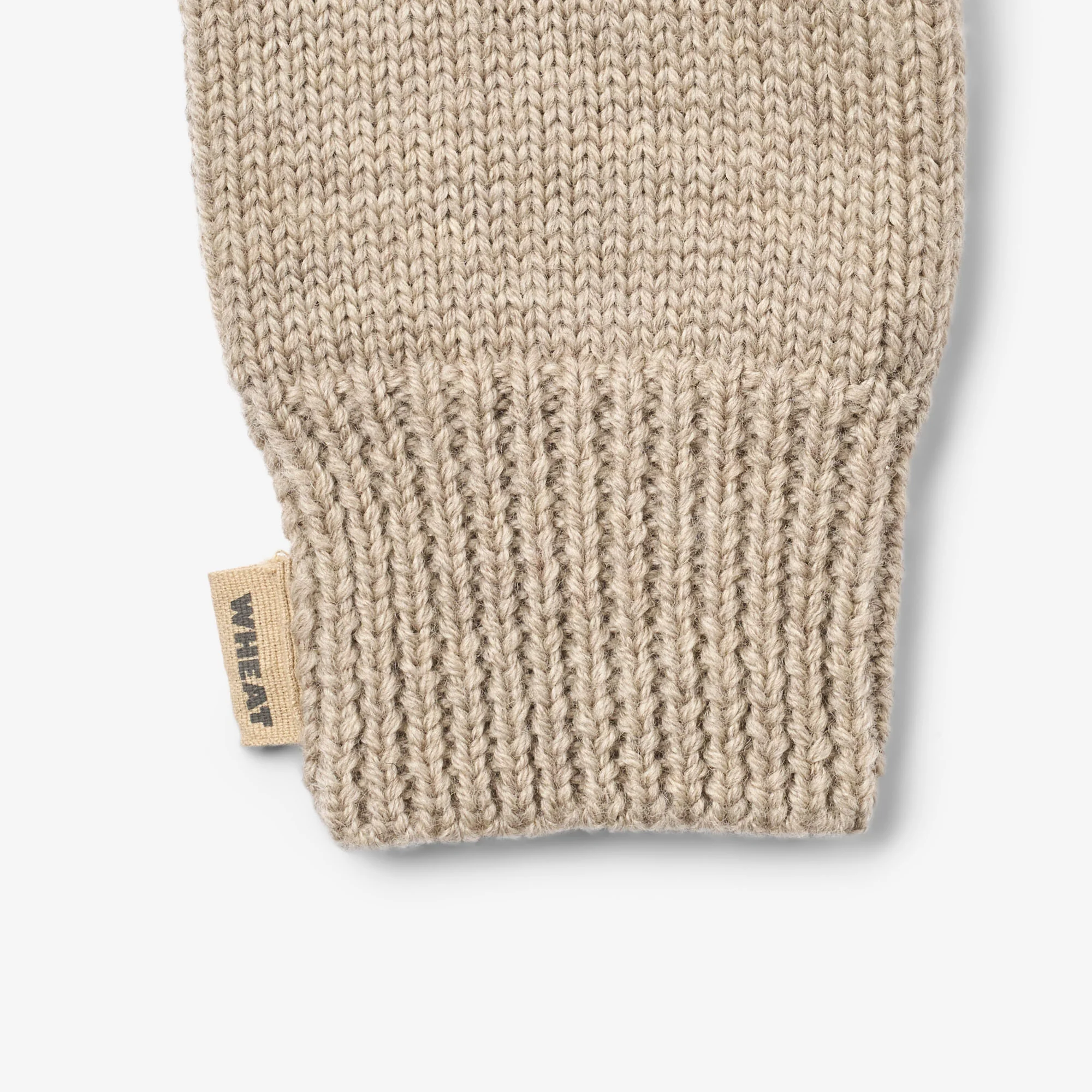 Finger Gloves Bobbe - warm sand melange - Image 3