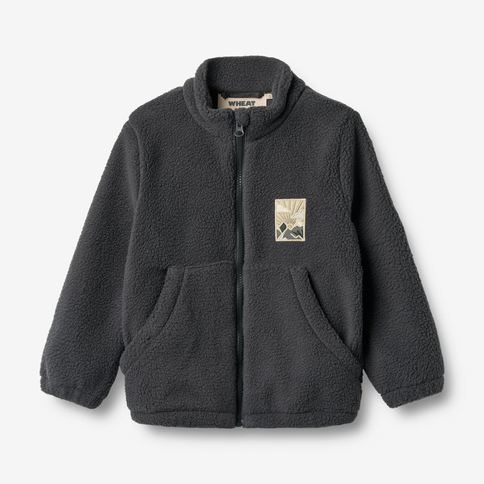 Fleece Jacket Helge - black sea